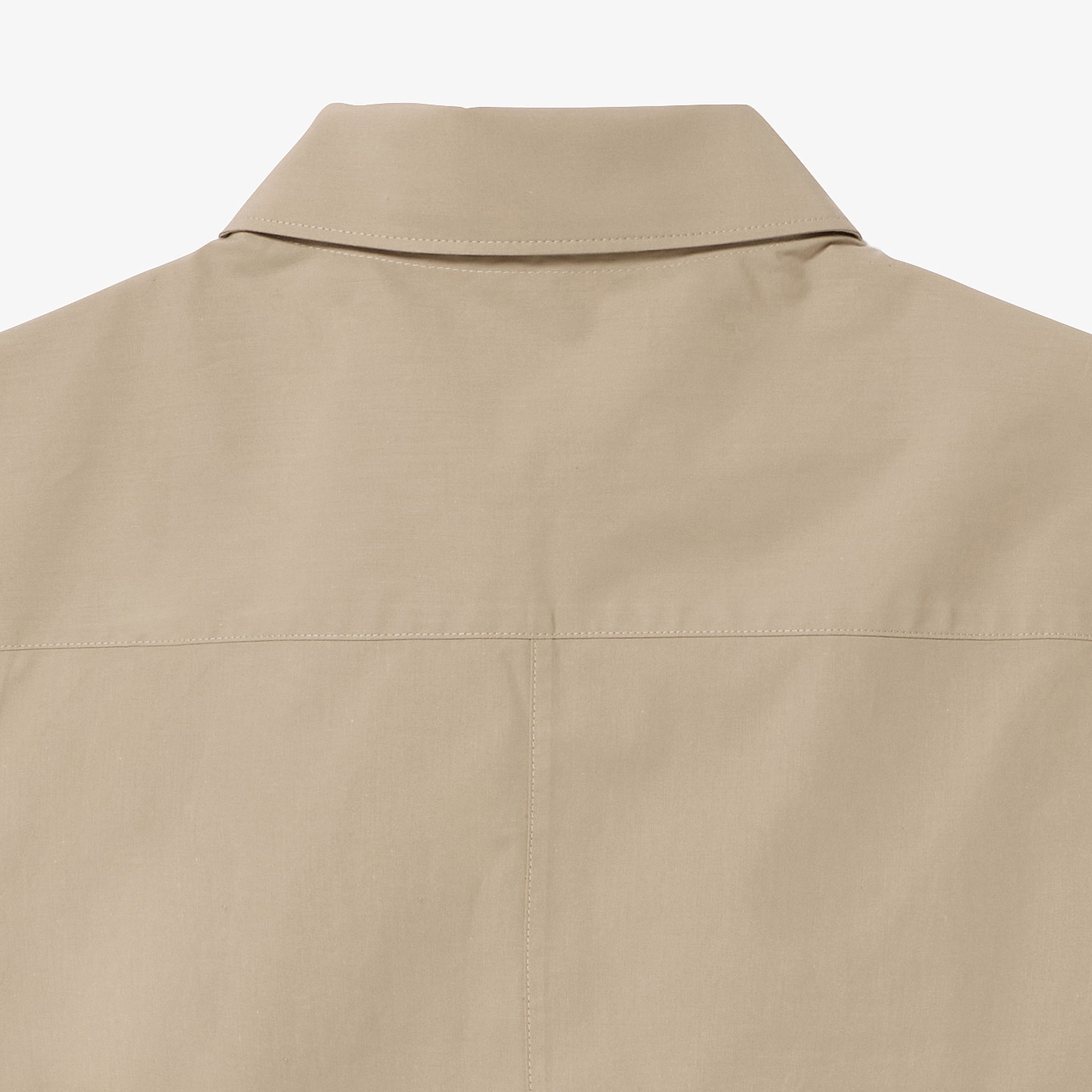 ジップアップブルゾンシャツ