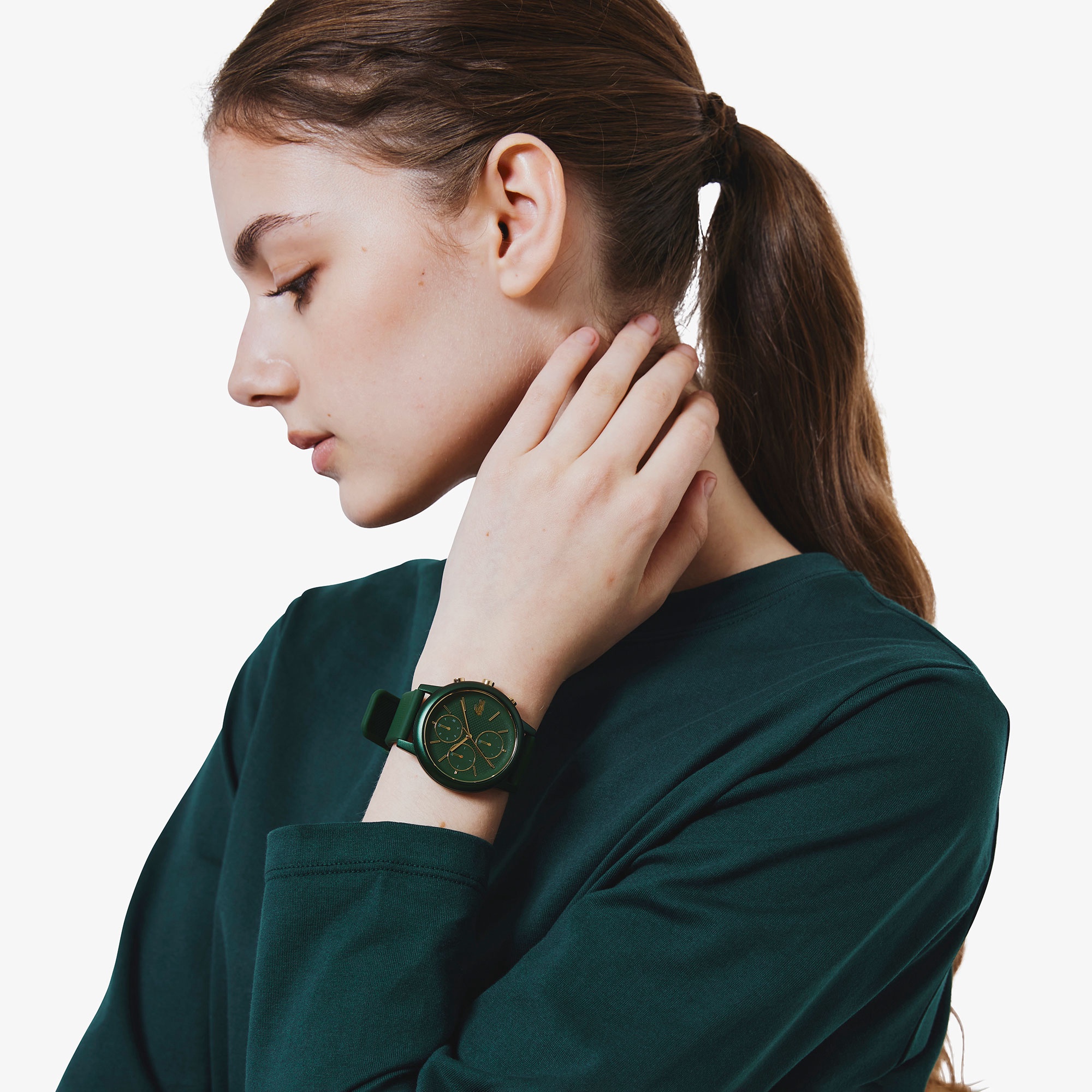 LACOSTE.12.12 MOVE/グリーン×ゴールド