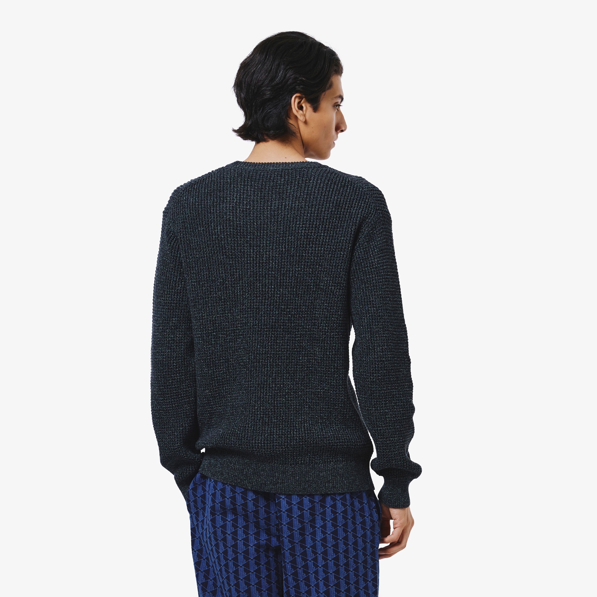 ワッフルニットセーター