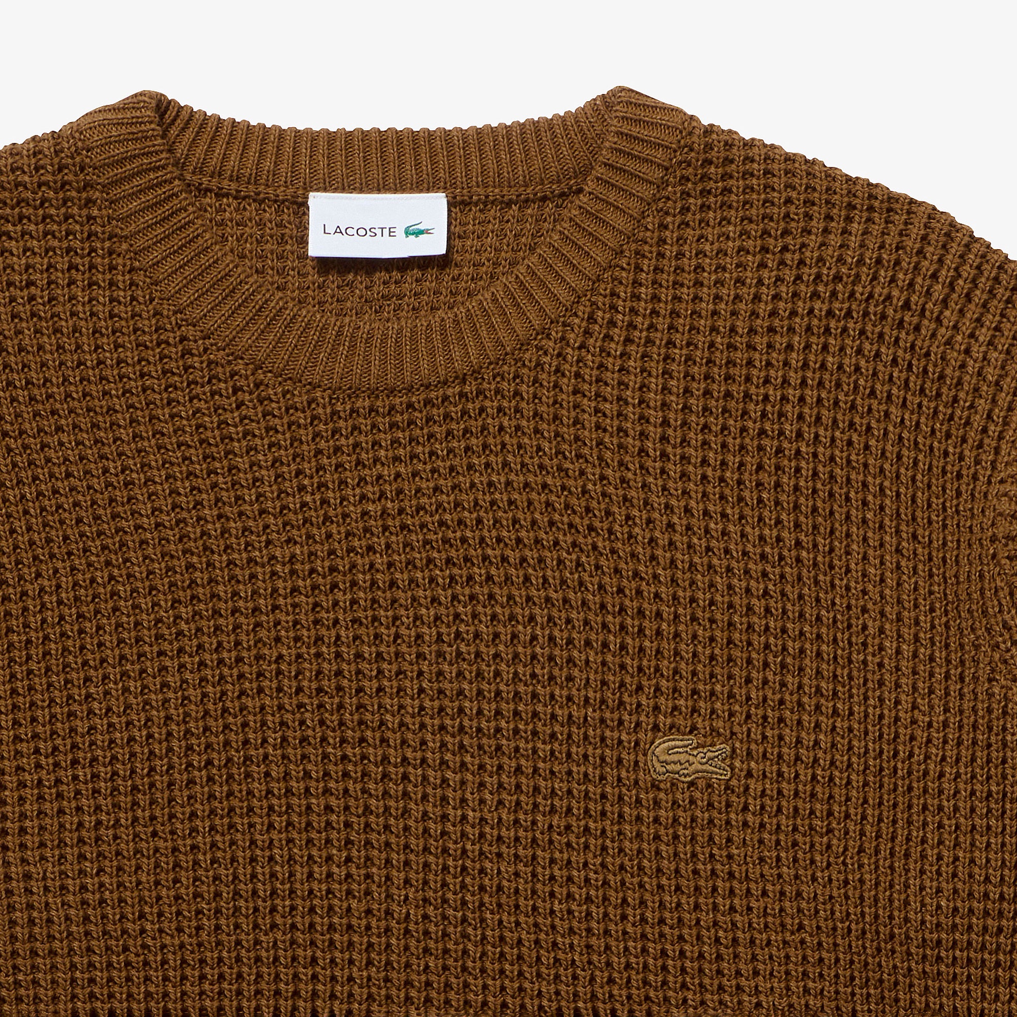 ワッフルニットセーター