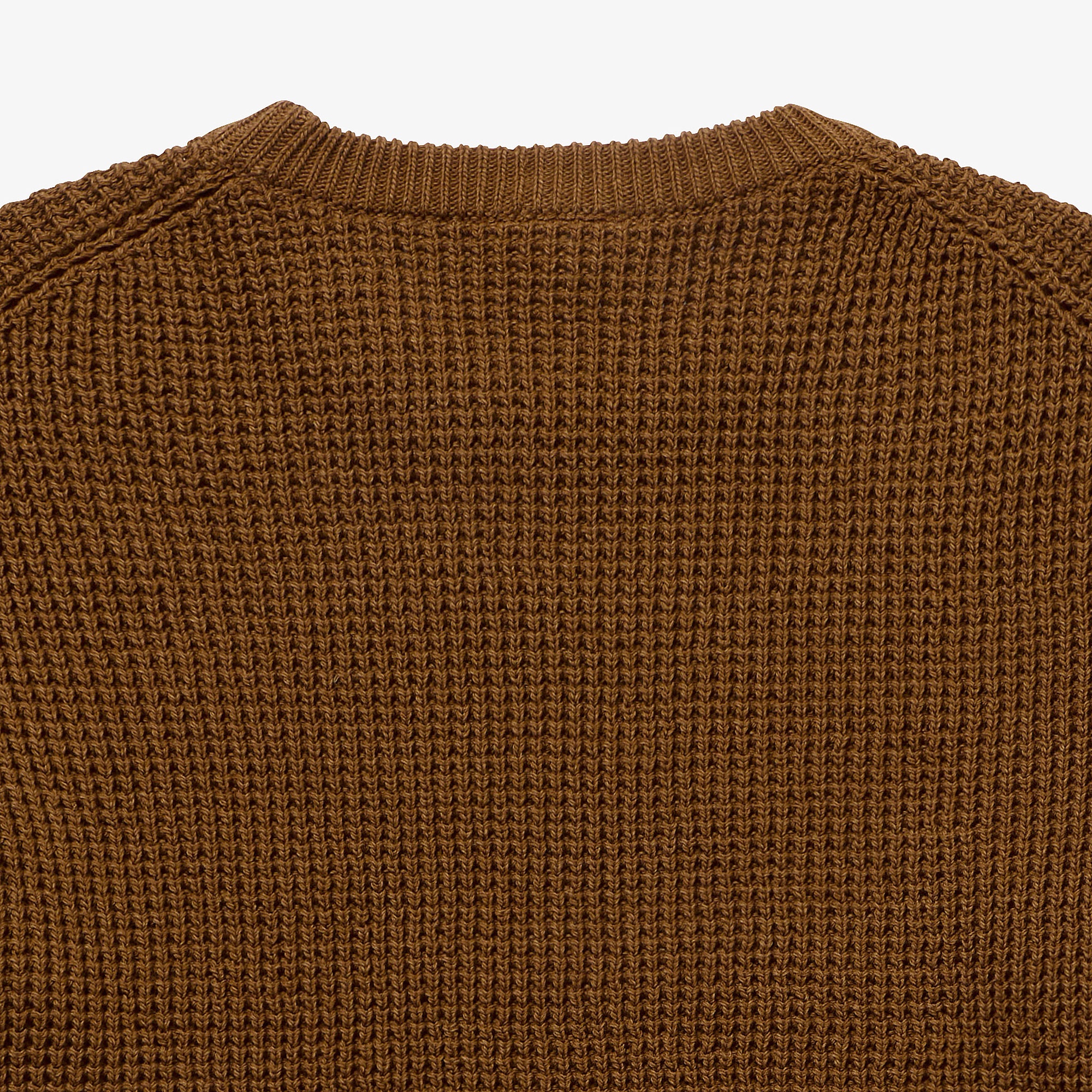 ワッフルニットセーター