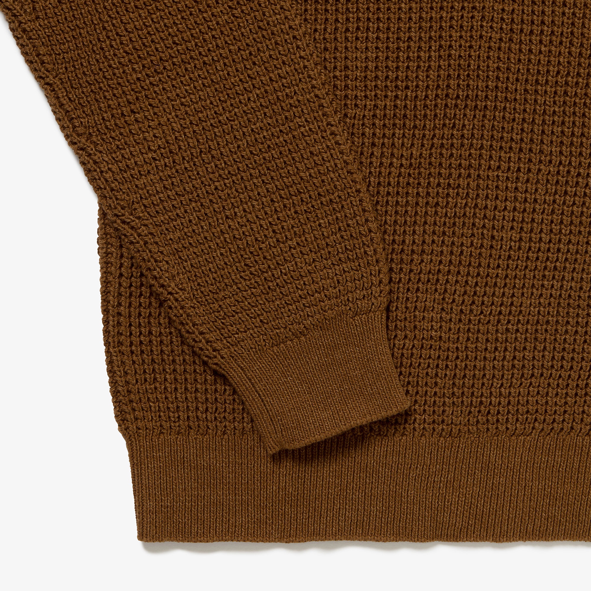 ワッフルニットセーター