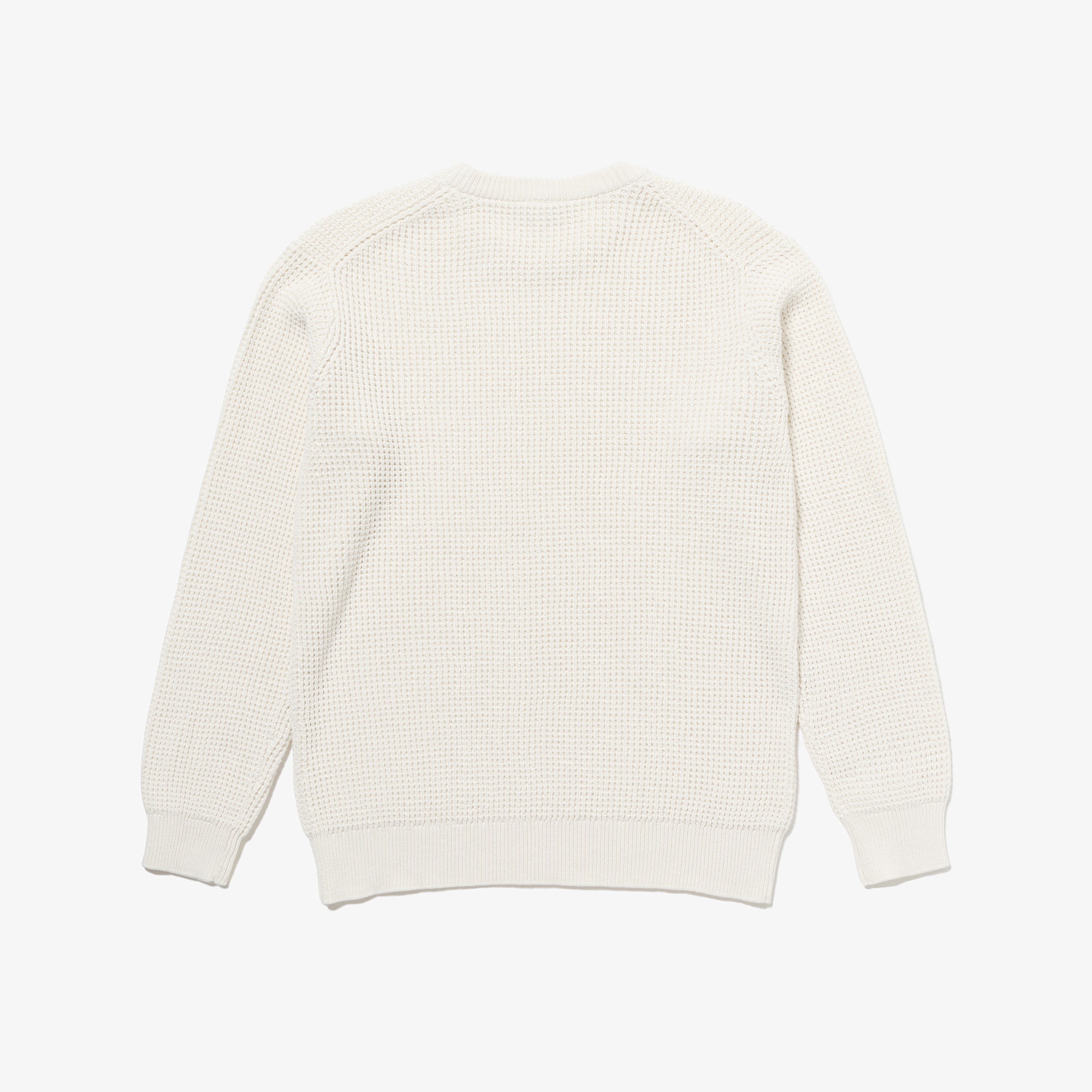 ワッフルニットセーター