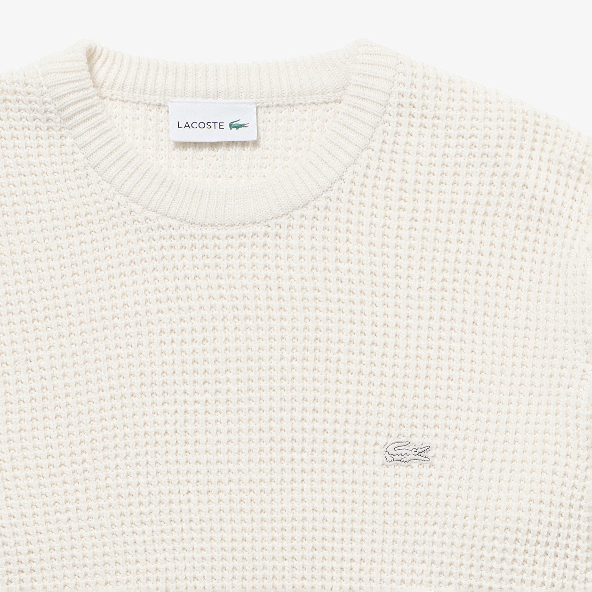 ワッフルニットセーター