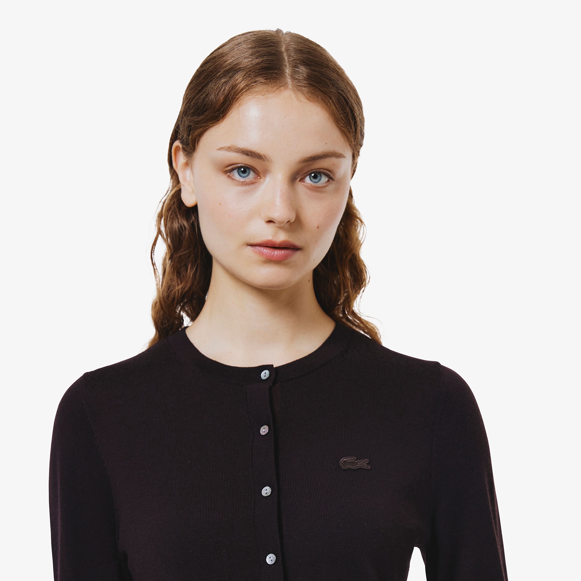 ウォッシャブルウールニットカーディガン