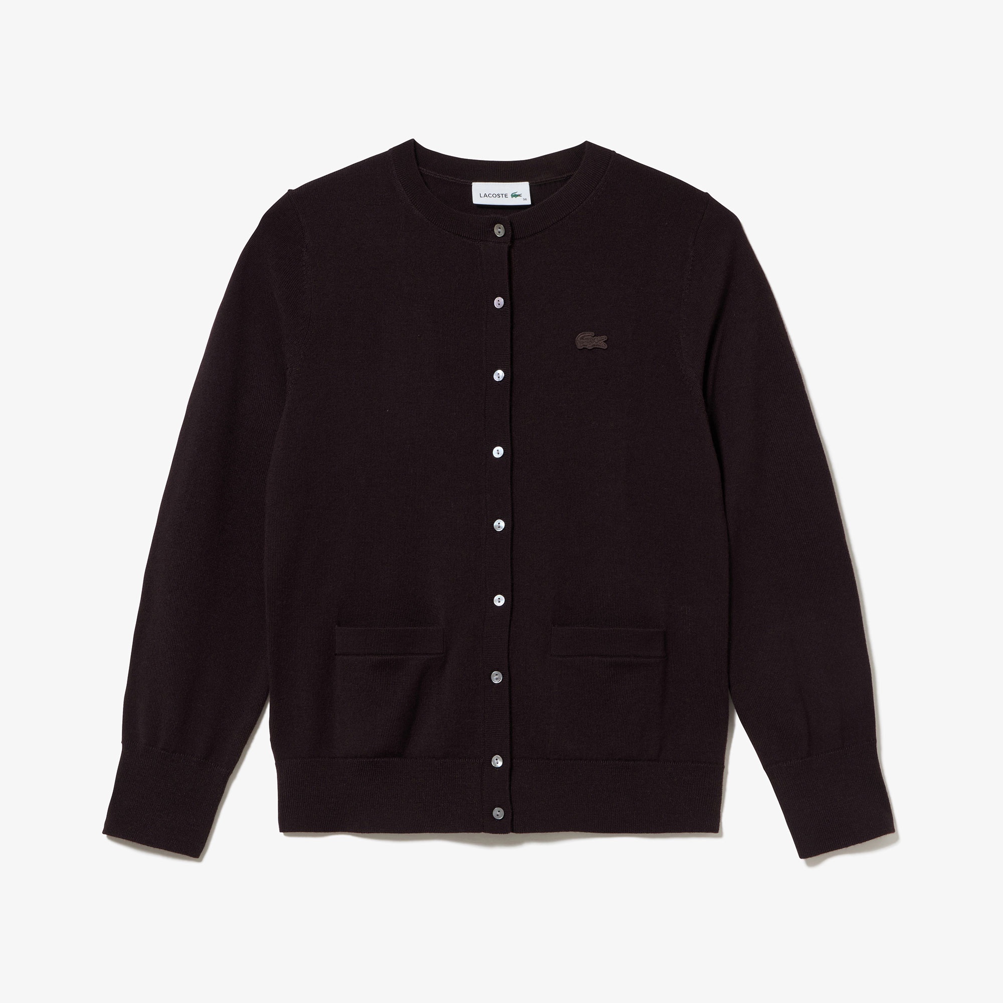 ウォッシャブルウールニットカーディガン