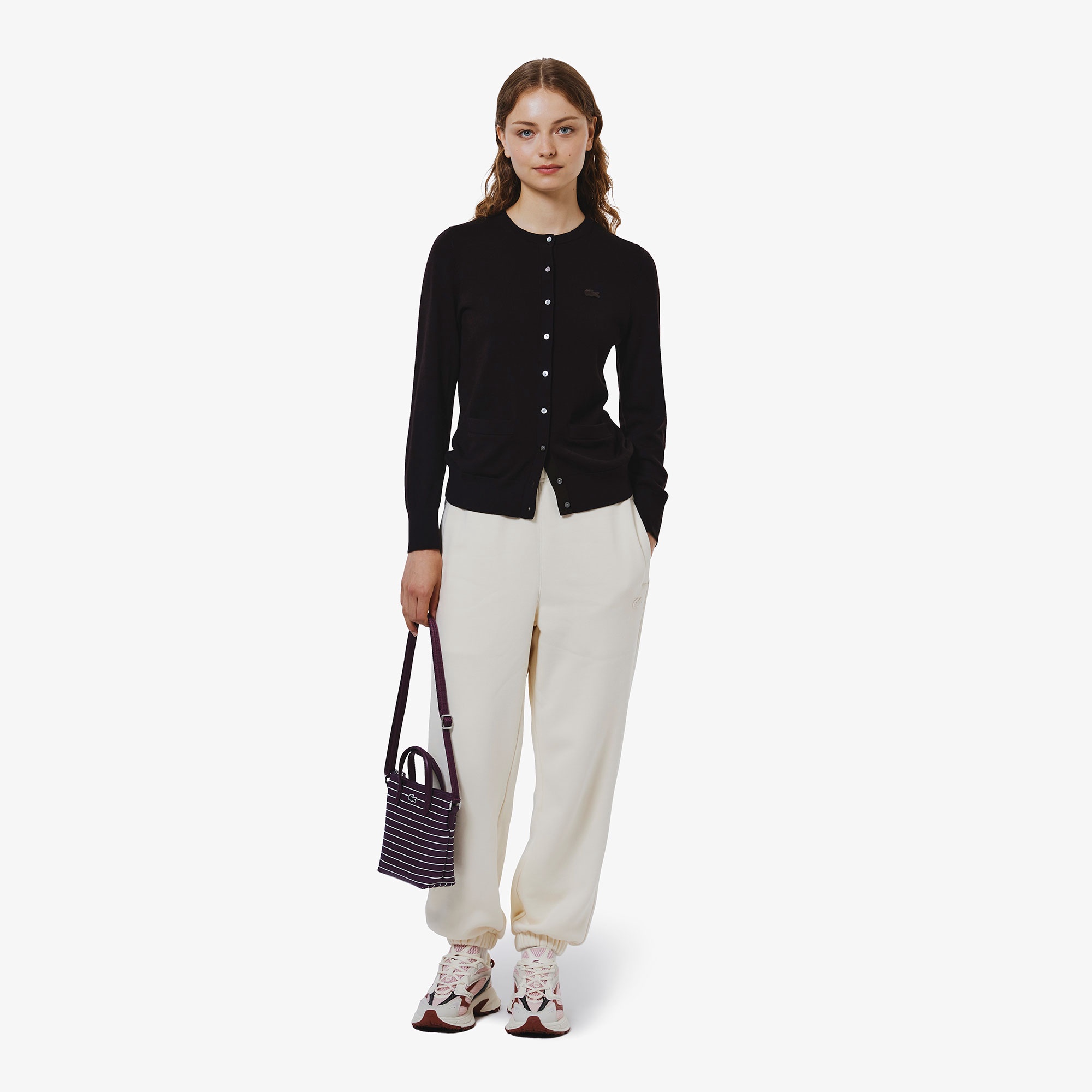 ウォッシャブルウールニットカーディガン