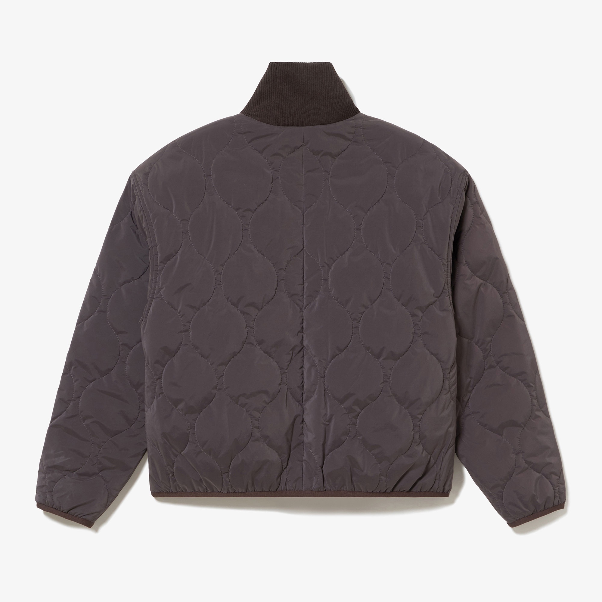 キルティングジップブルゾン