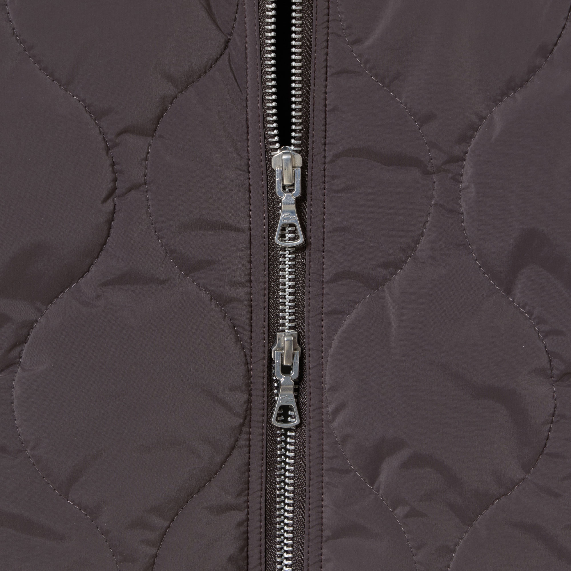 キルティングジップブルゾン