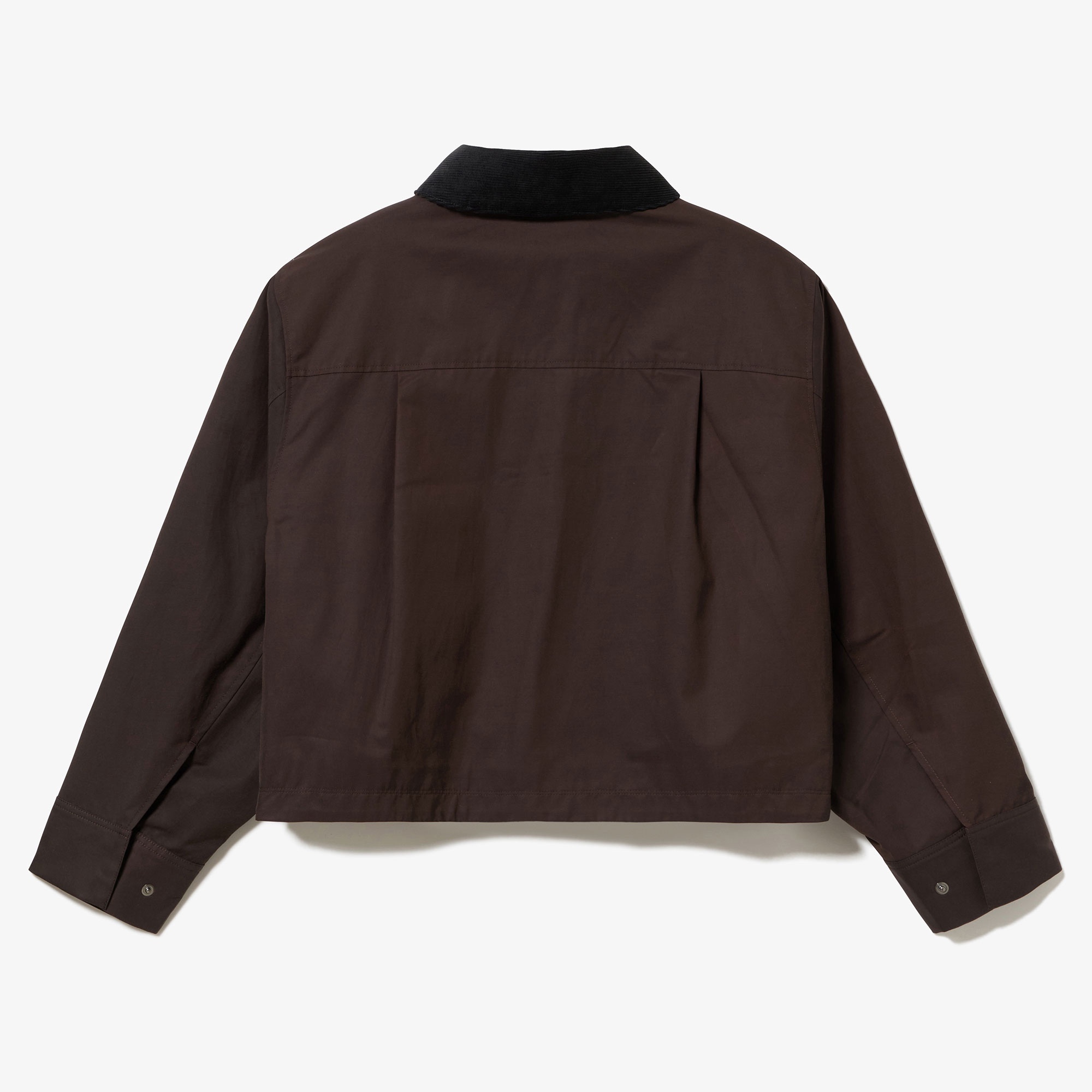 コーデュロイカラーショートブルゾン