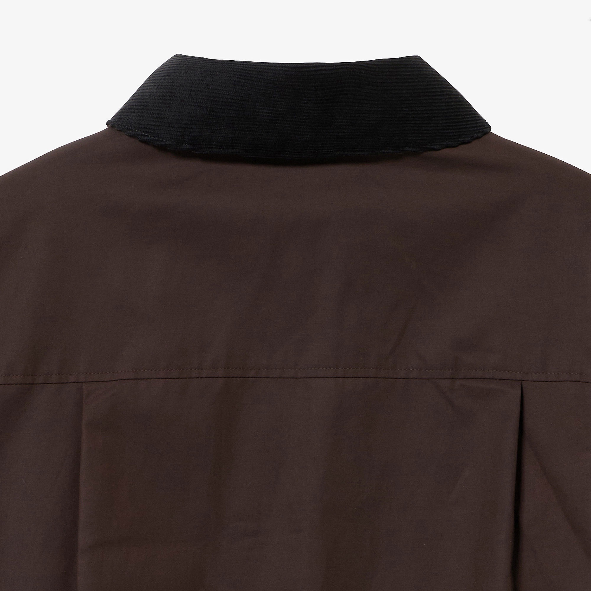 コーデュロイカラーショートブルゾン