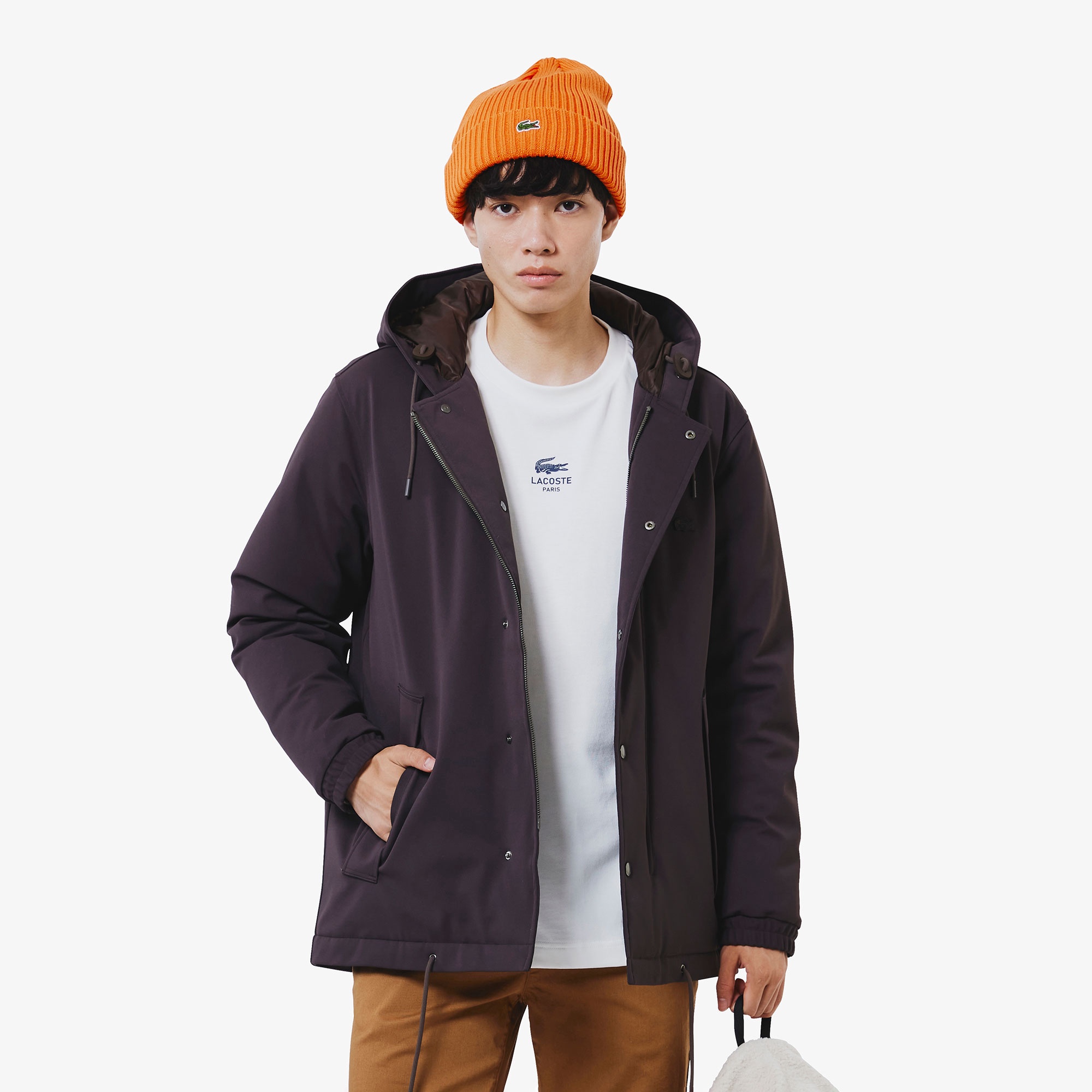 耐水透湿ピケダウンジャケット