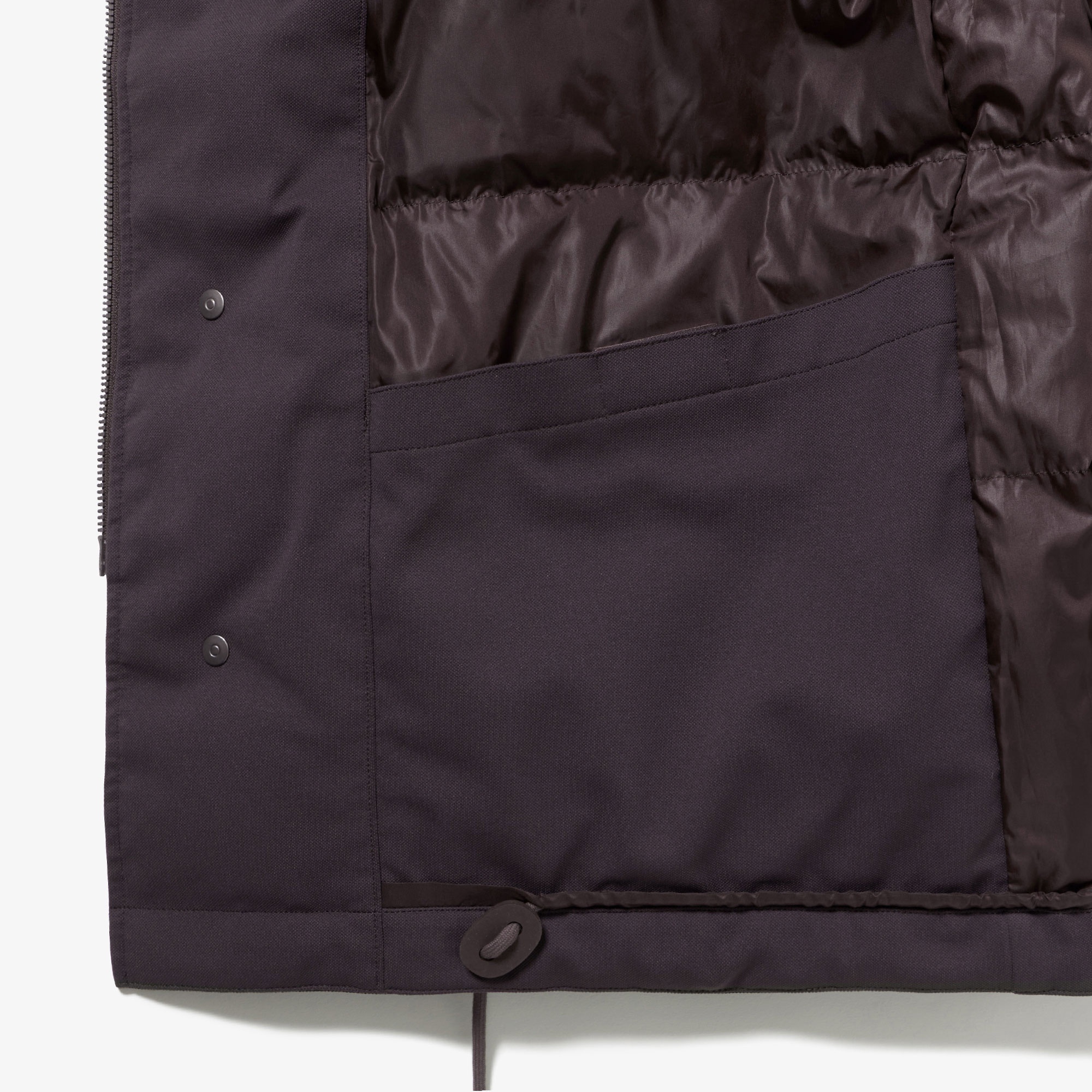 耐水透湿ピケダウンジャケット