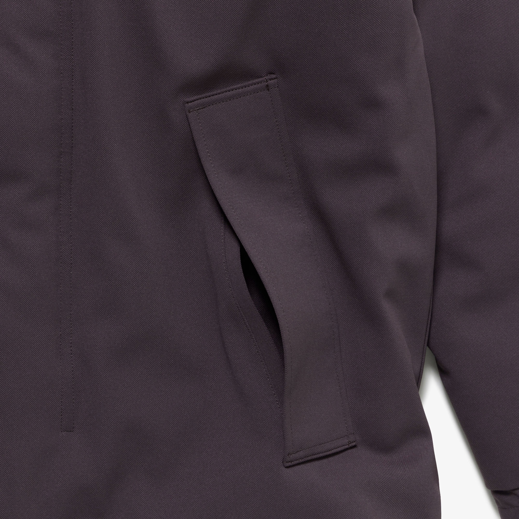 耐水透湿ピケダウンジャケット