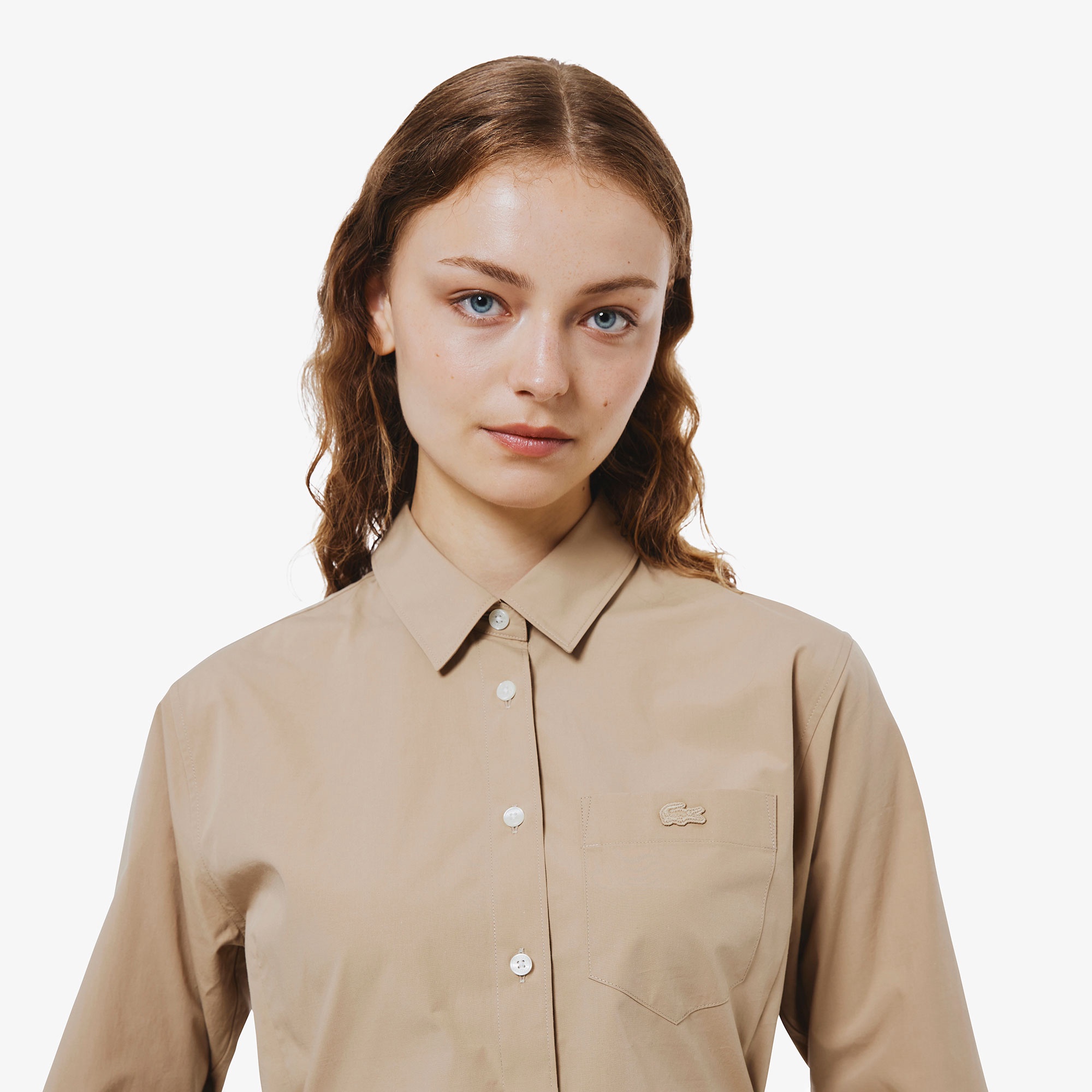 リボンディテールシャツ