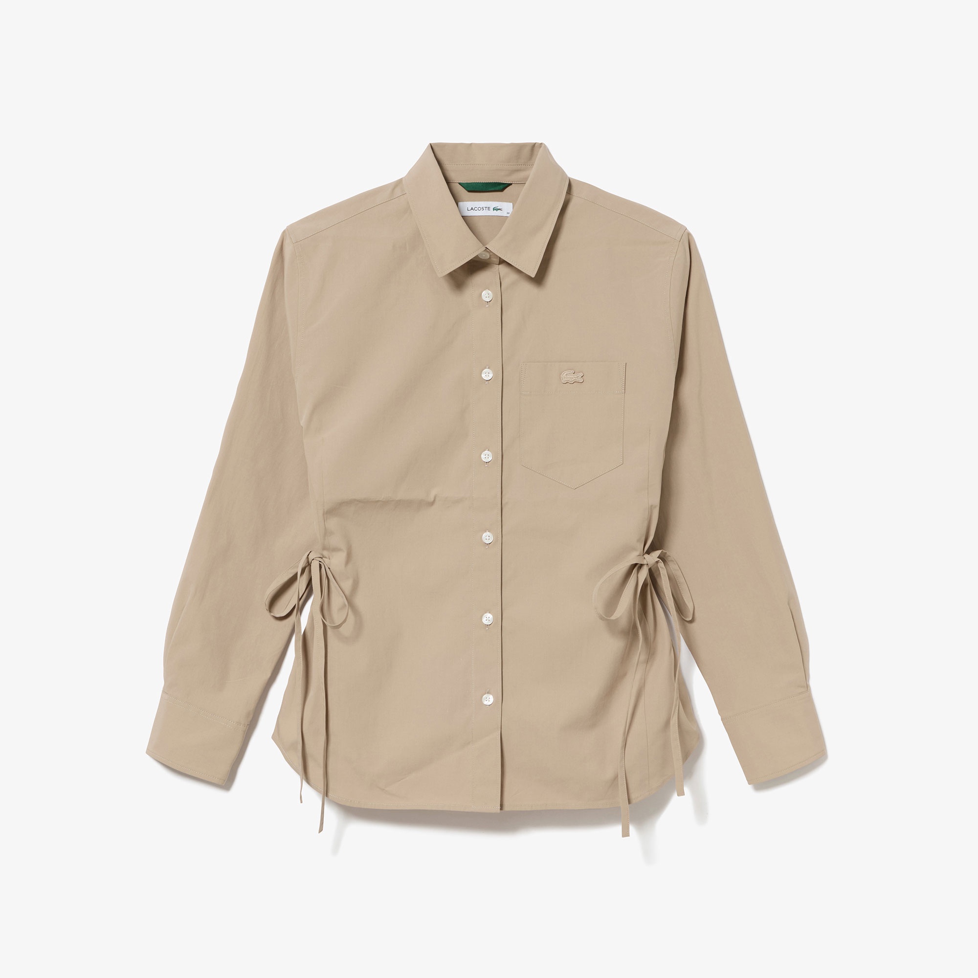 リボンディテールシャツ