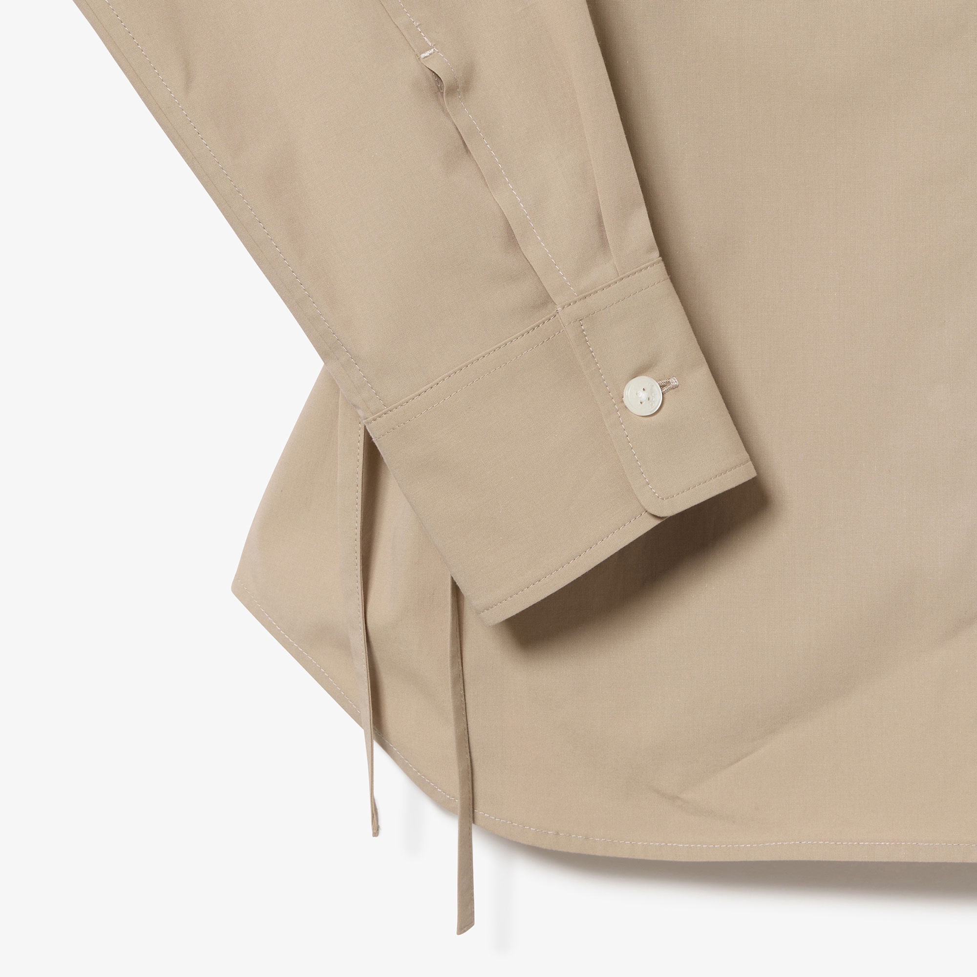 リボンディテールシャツ