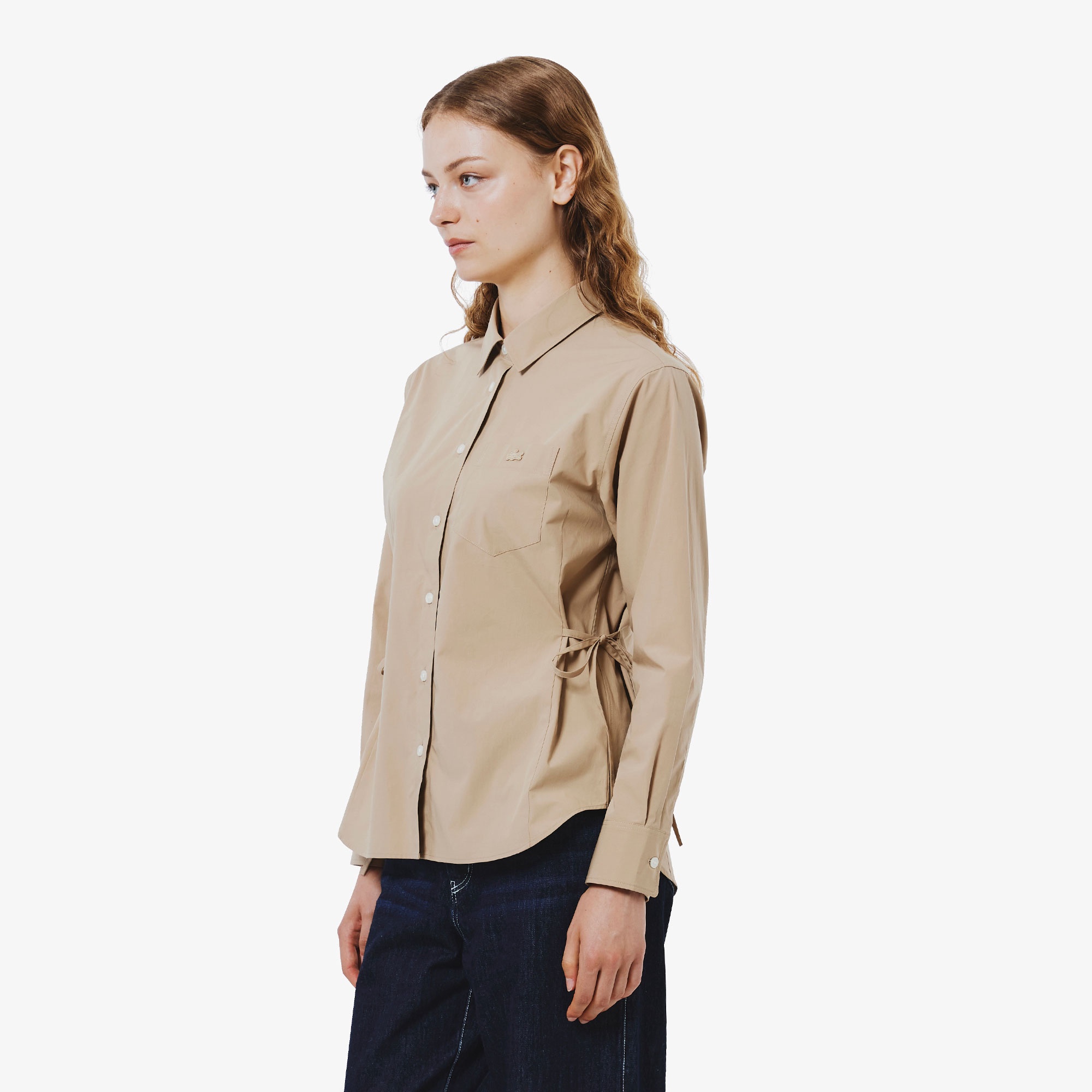 リボンディテールシャツ