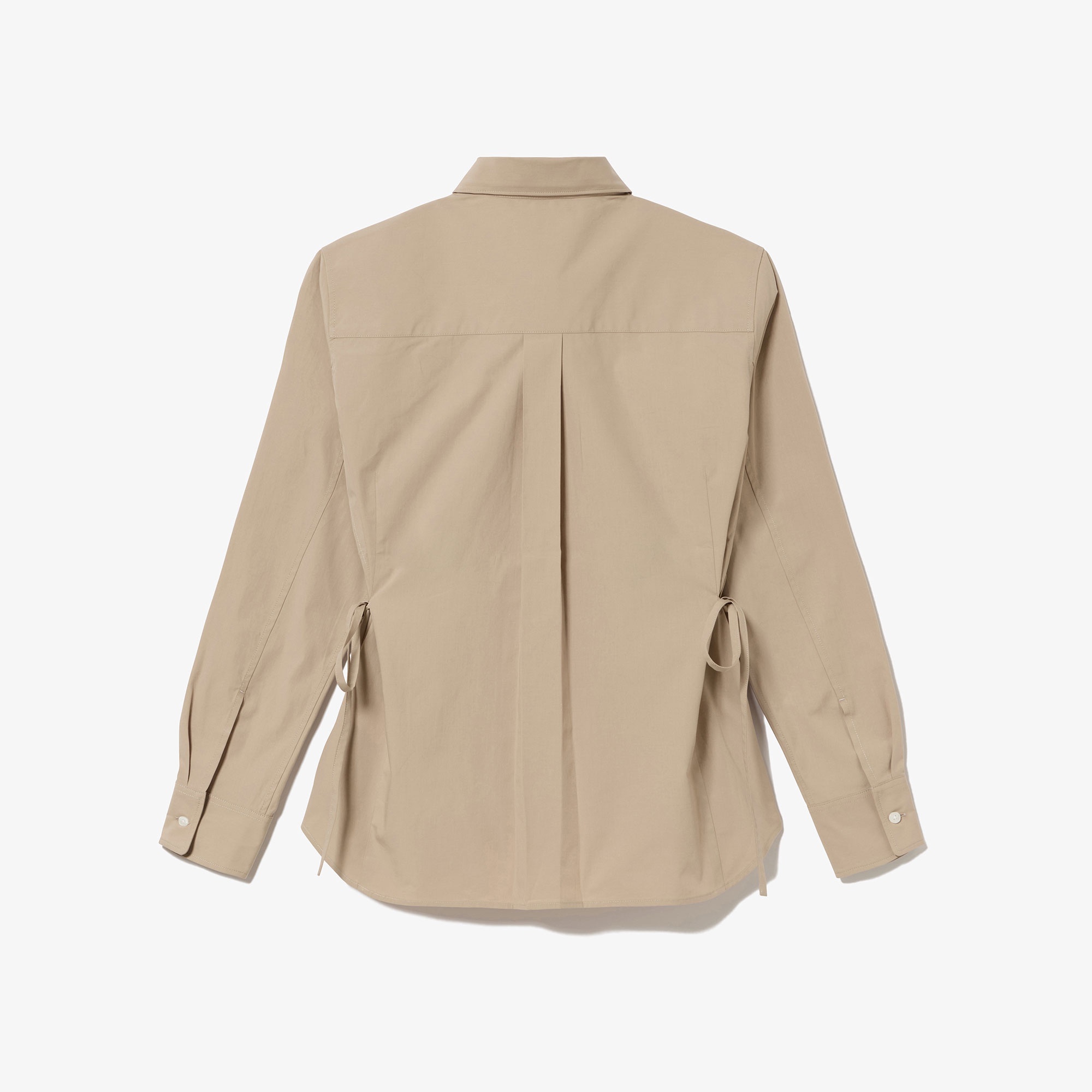 リボンディテールシャツ