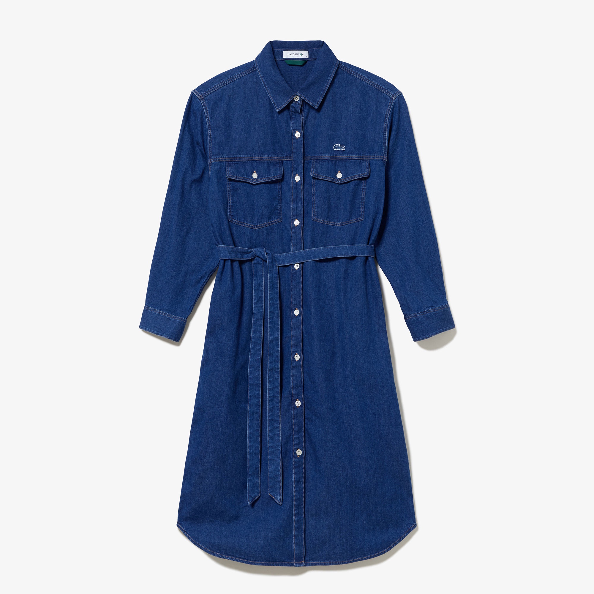 デニムシャツドレス