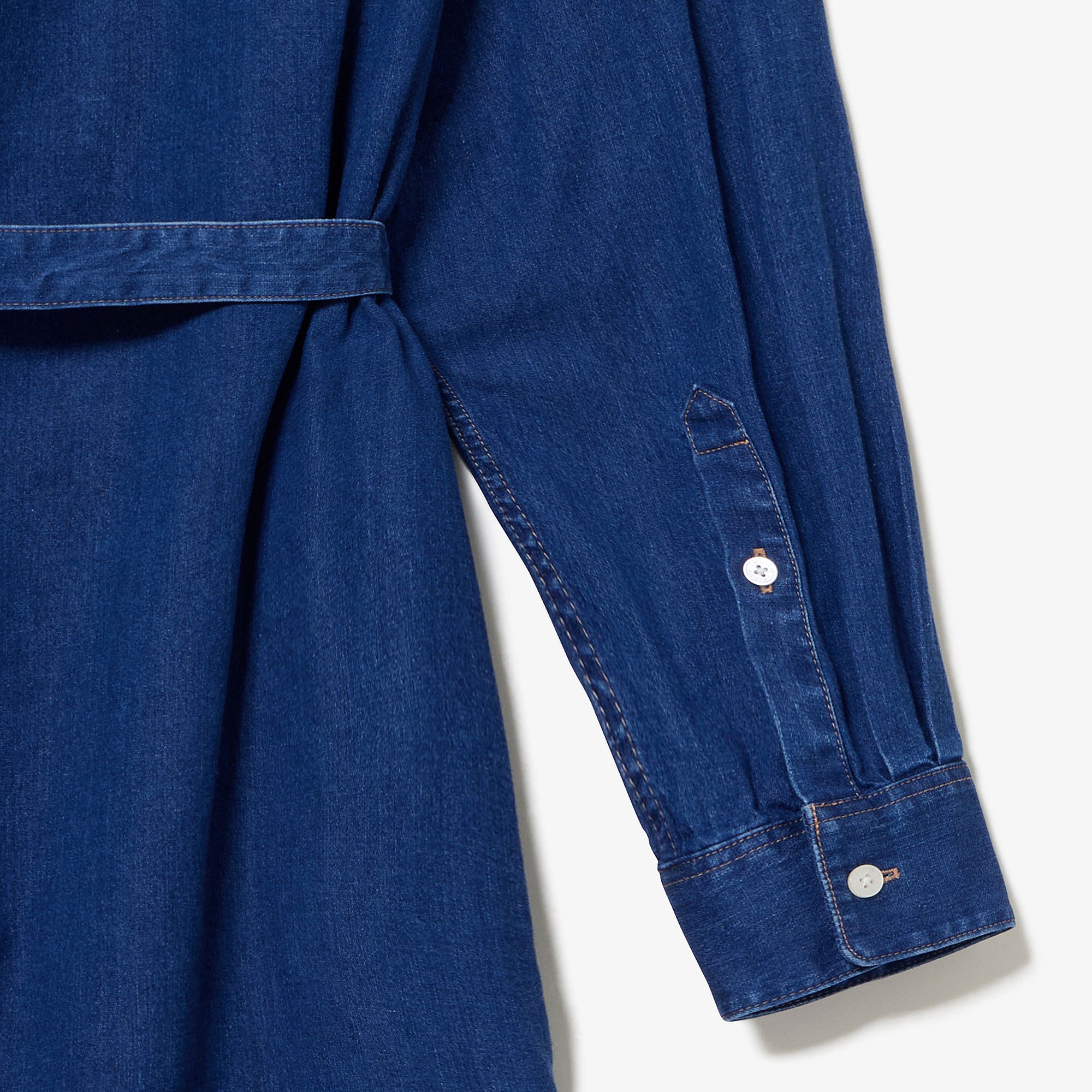 デニムシャツドレス