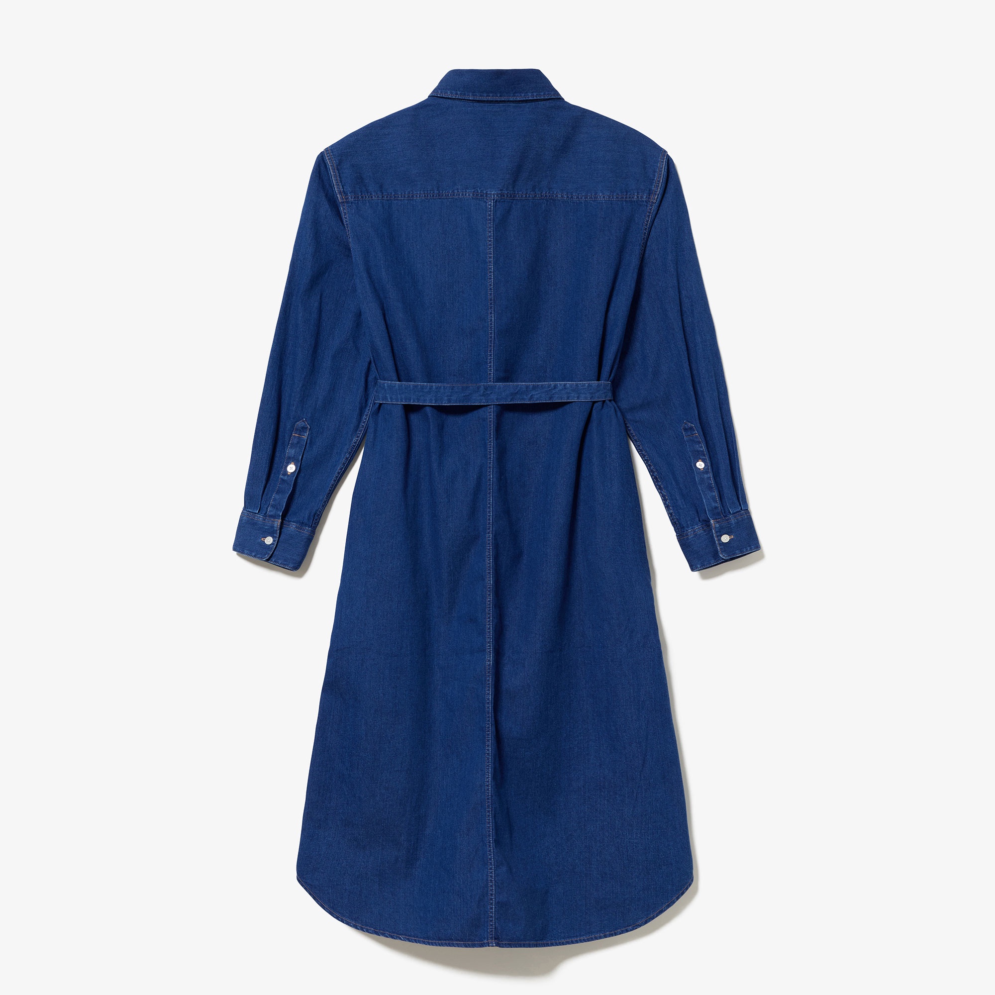 デニムシャツドレス