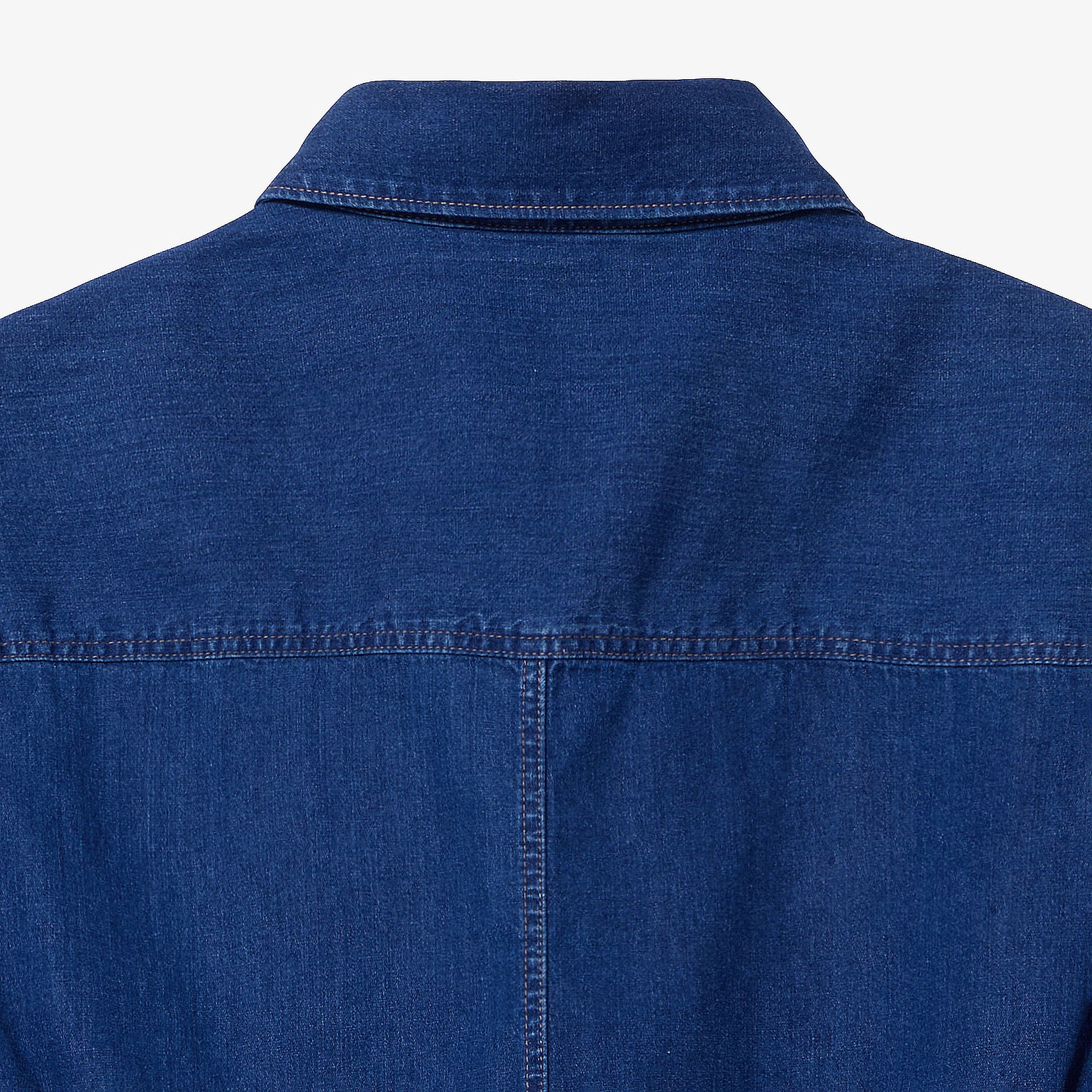 デニムシャツドレス