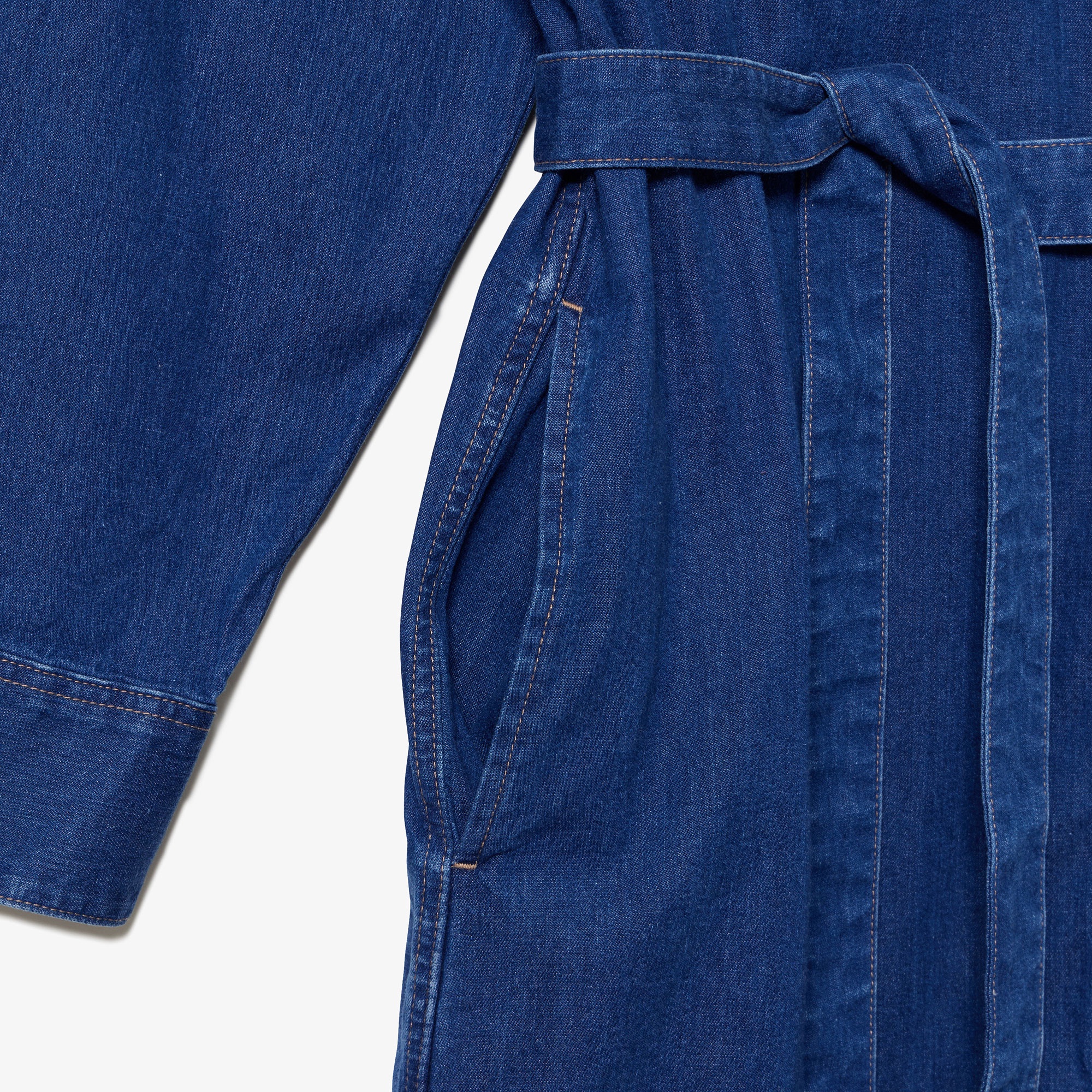 デニムシャツドレス