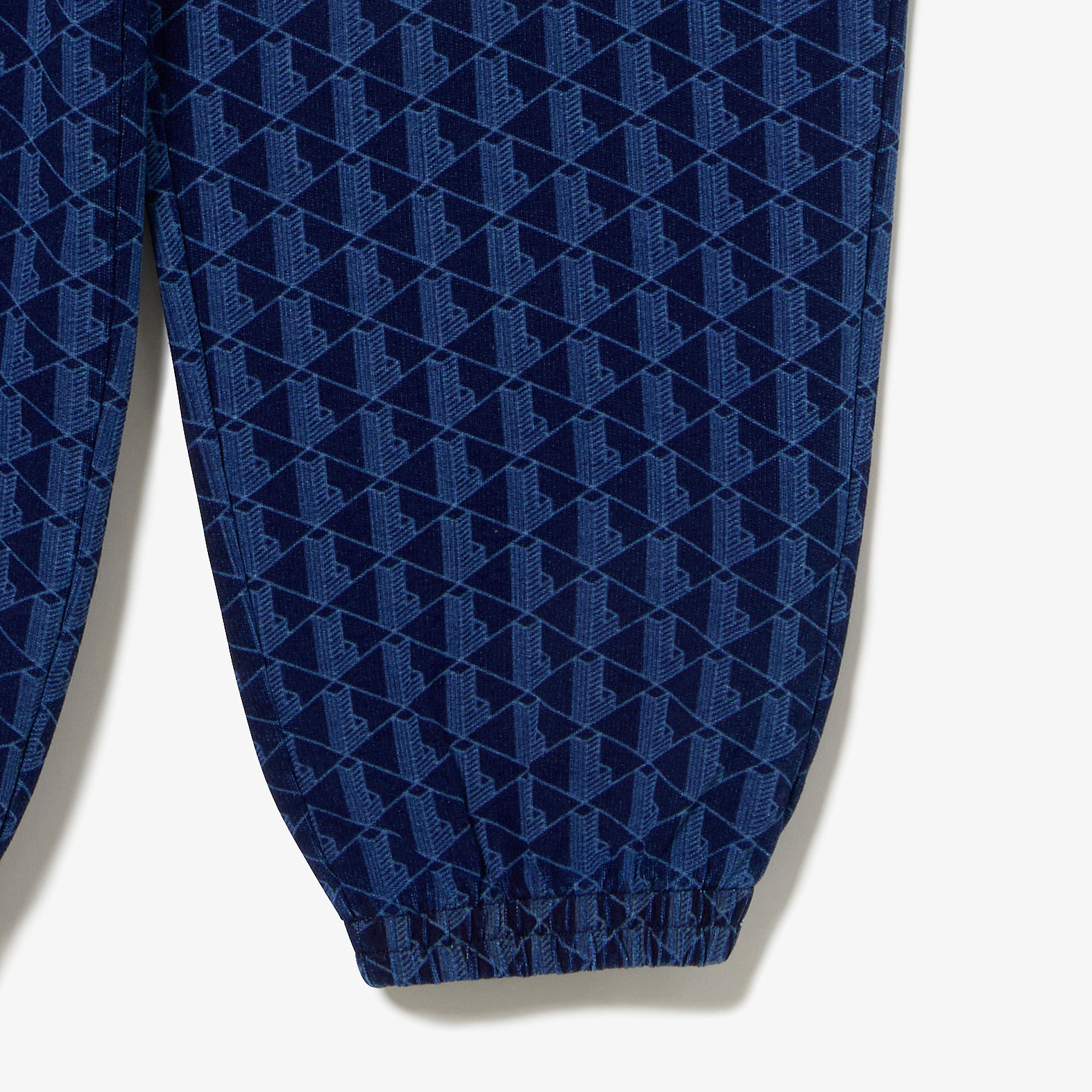 インディゴスウェットモノグラムトラックパンツ