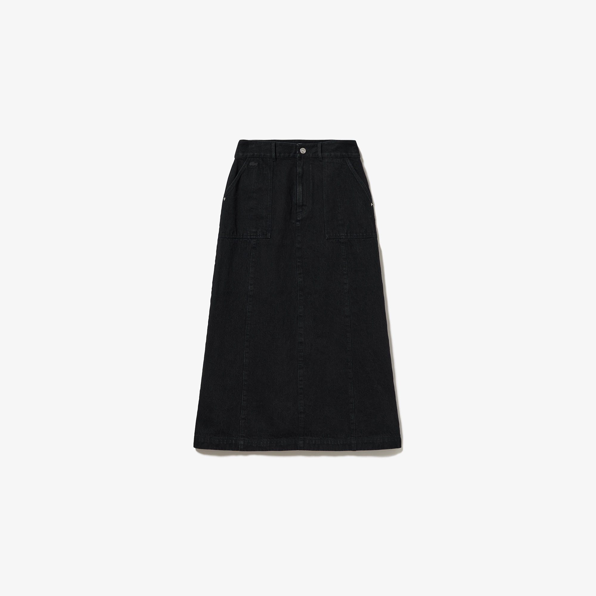 ベイカーデニムスカート