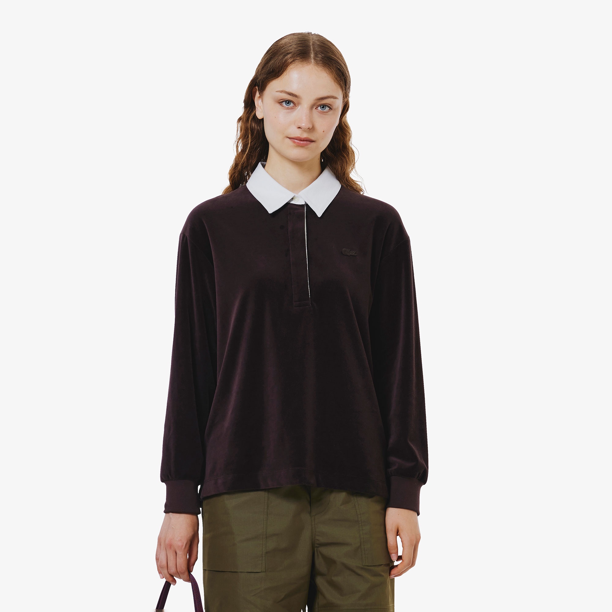 ベロアラガーシャツ