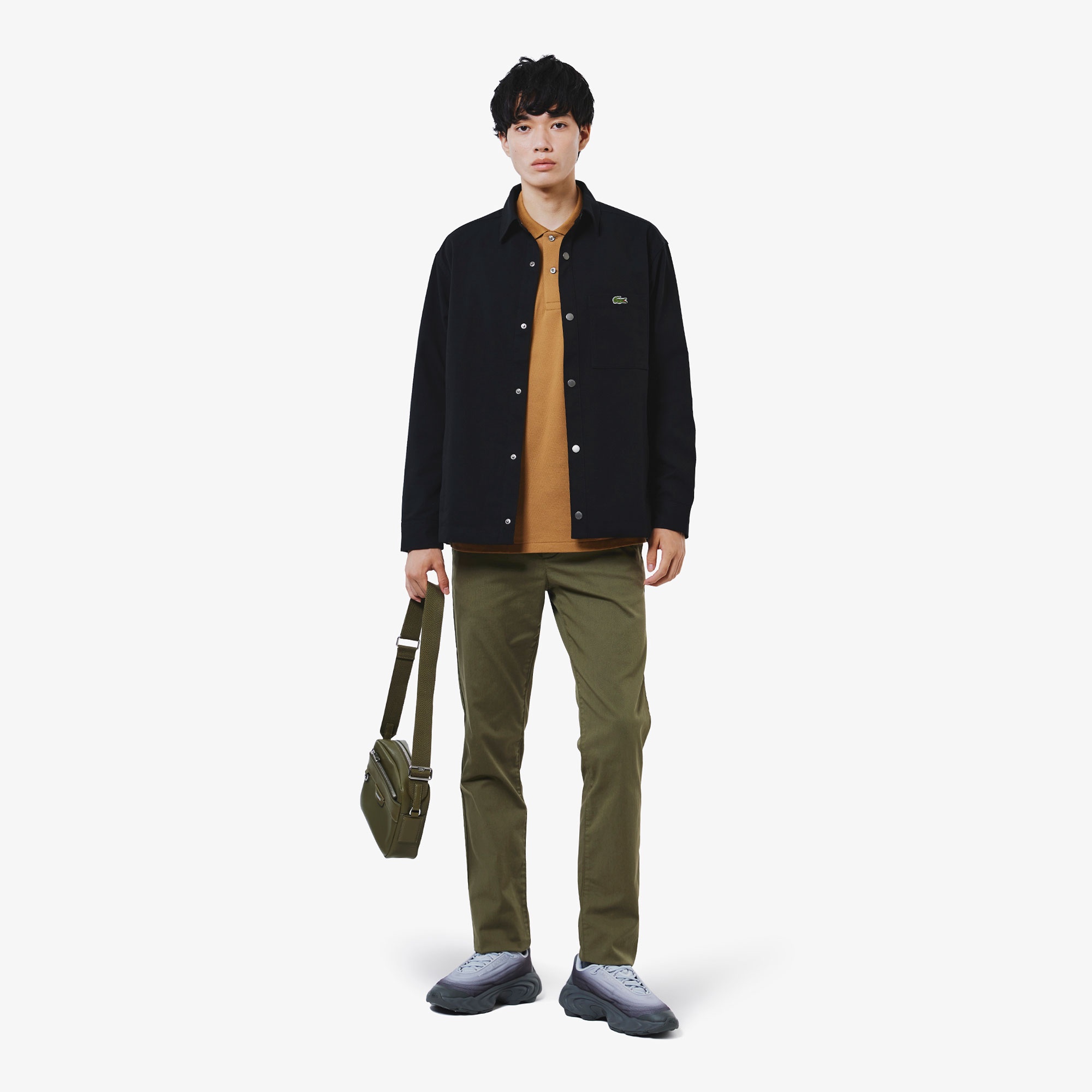 オリジナルフィット 長袖 ポロシャツ