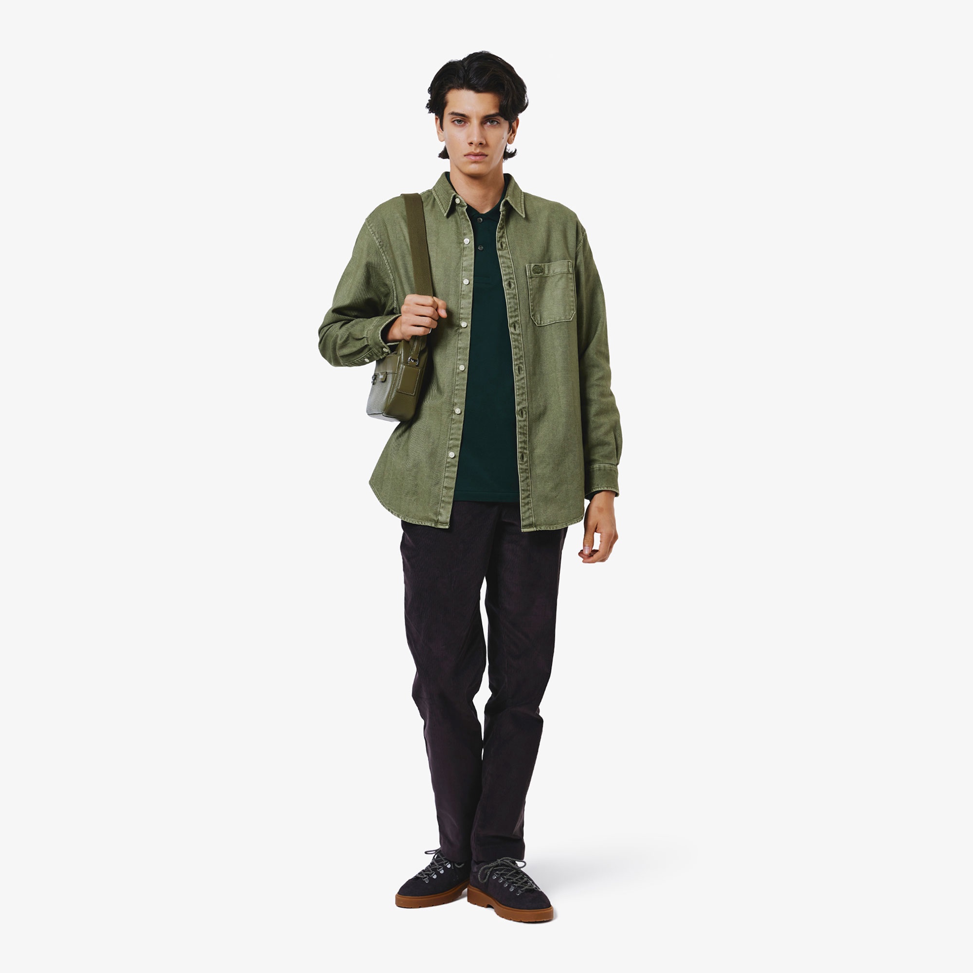 オリジナルフィット 長袖 ポロシャツ