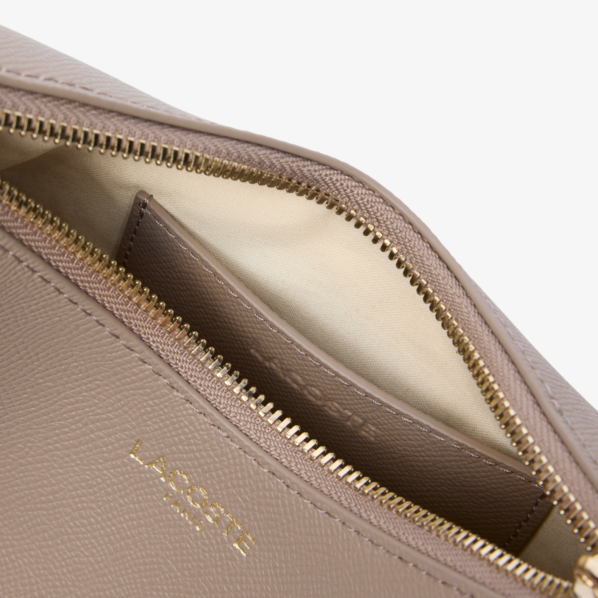 シャンゼリゼ レザーハーフムーンショルダーバッグ