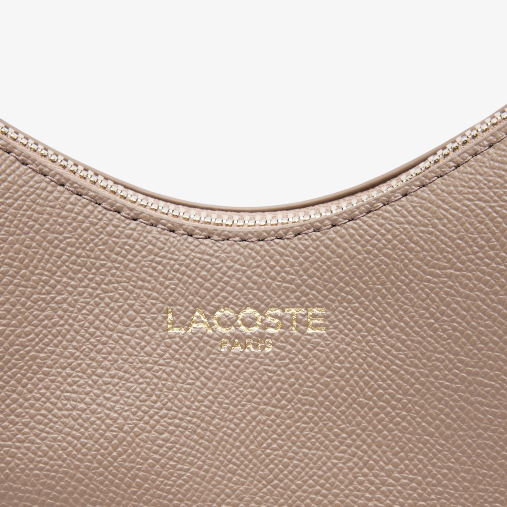 シャンゼリゼ レザーハーフムーンショルダーバッグ