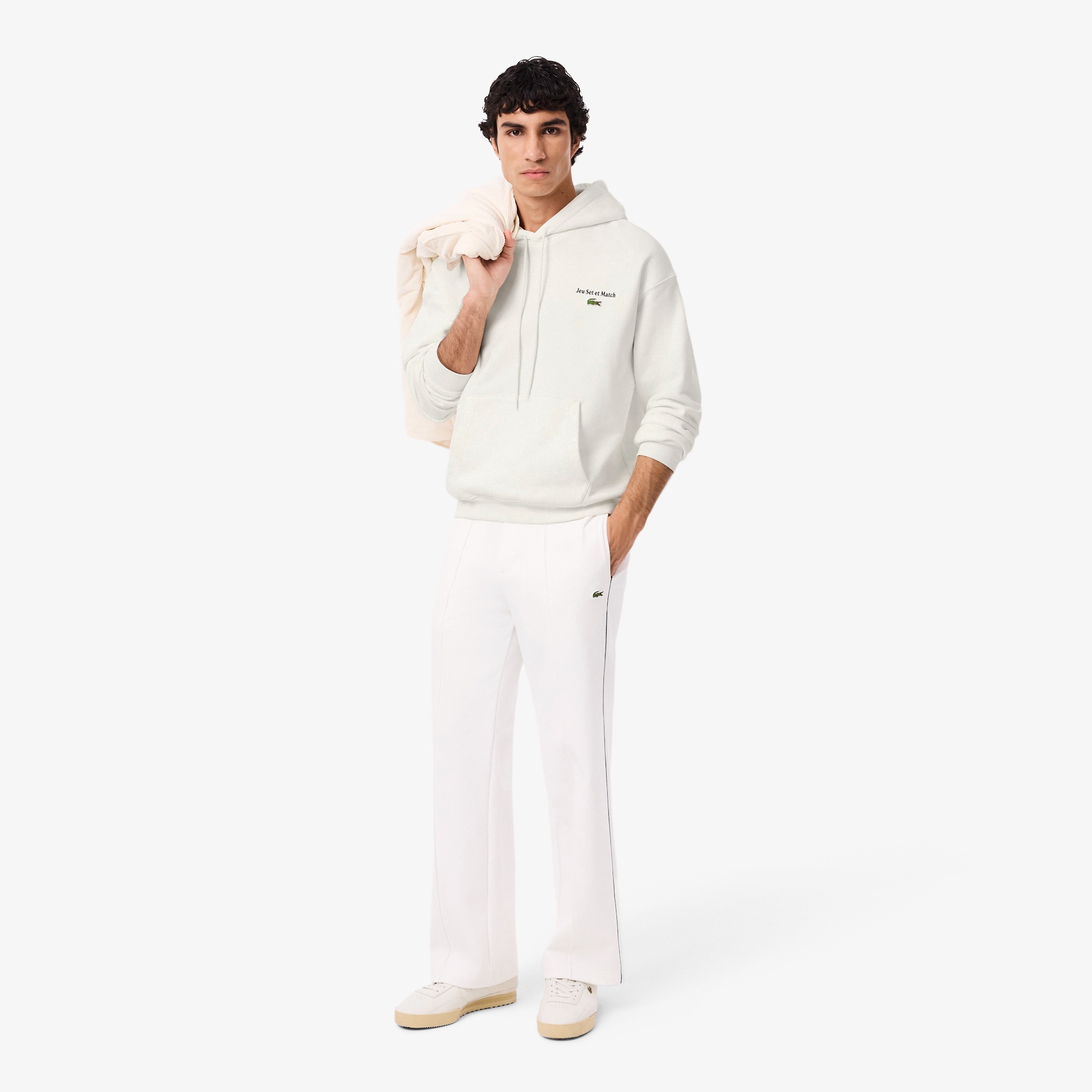 Jeu Set et Matchバックプリントスウェットフーディー