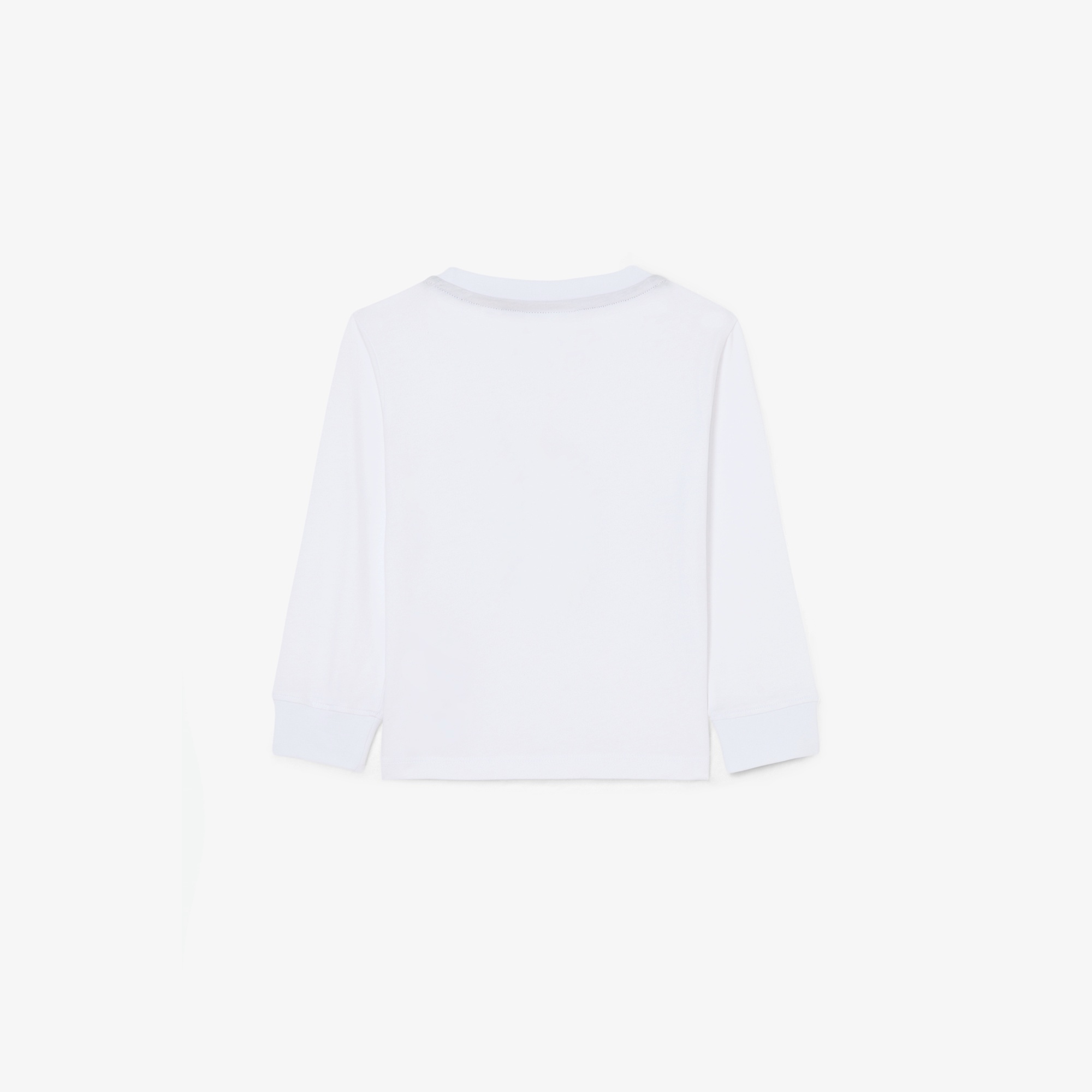 JUNIOR ベーシックワニロゴパッチ長袖Tシャツ