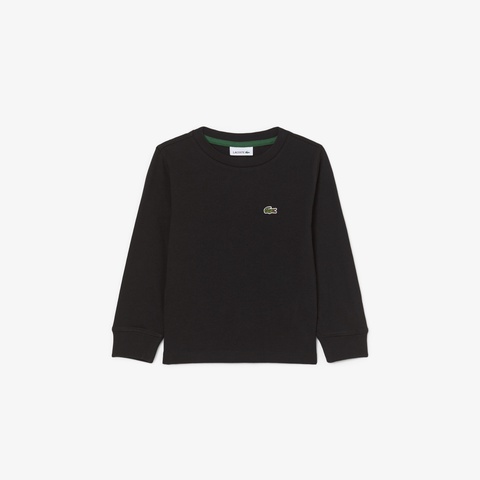 JUNIOR ベーシックワニロゴパッチ長袖Tシャツ