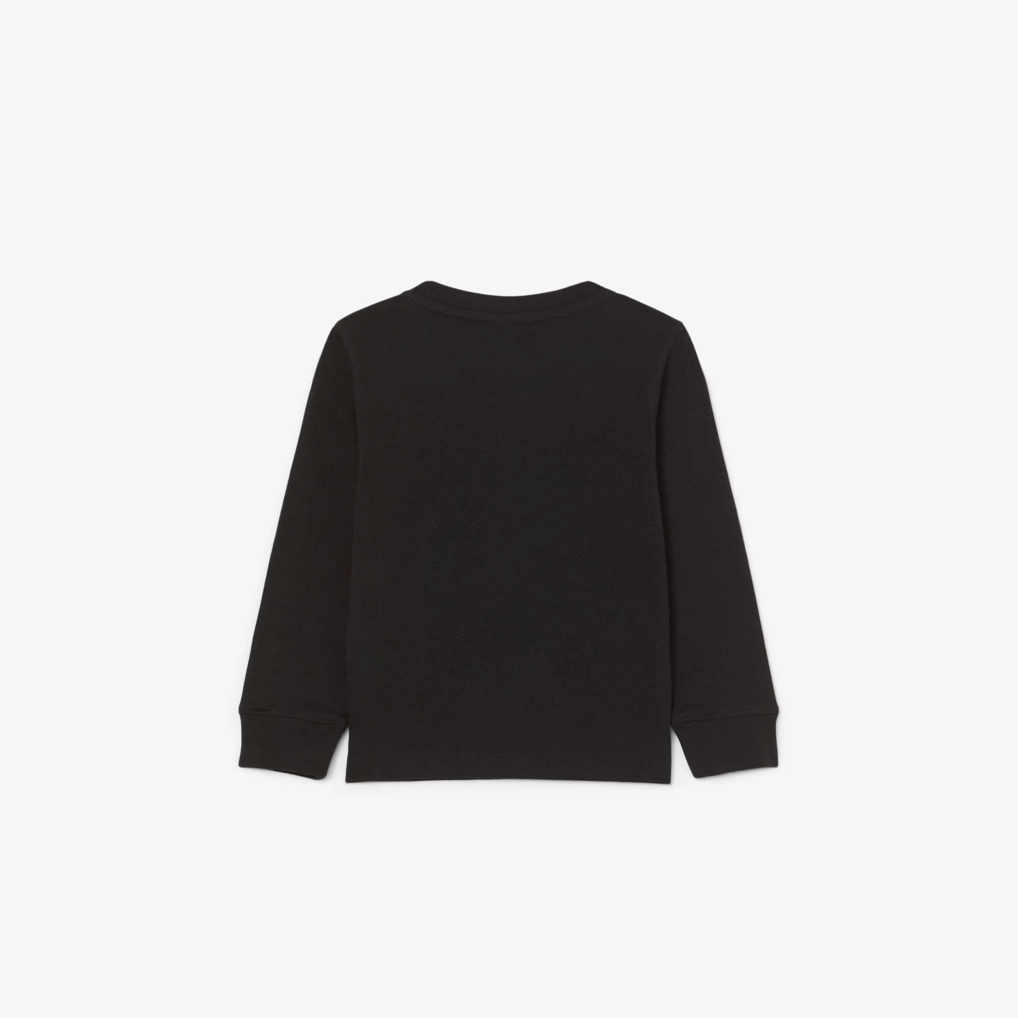 JUNIOR ベーシックワニロゴパッチ長袖Tシャツ