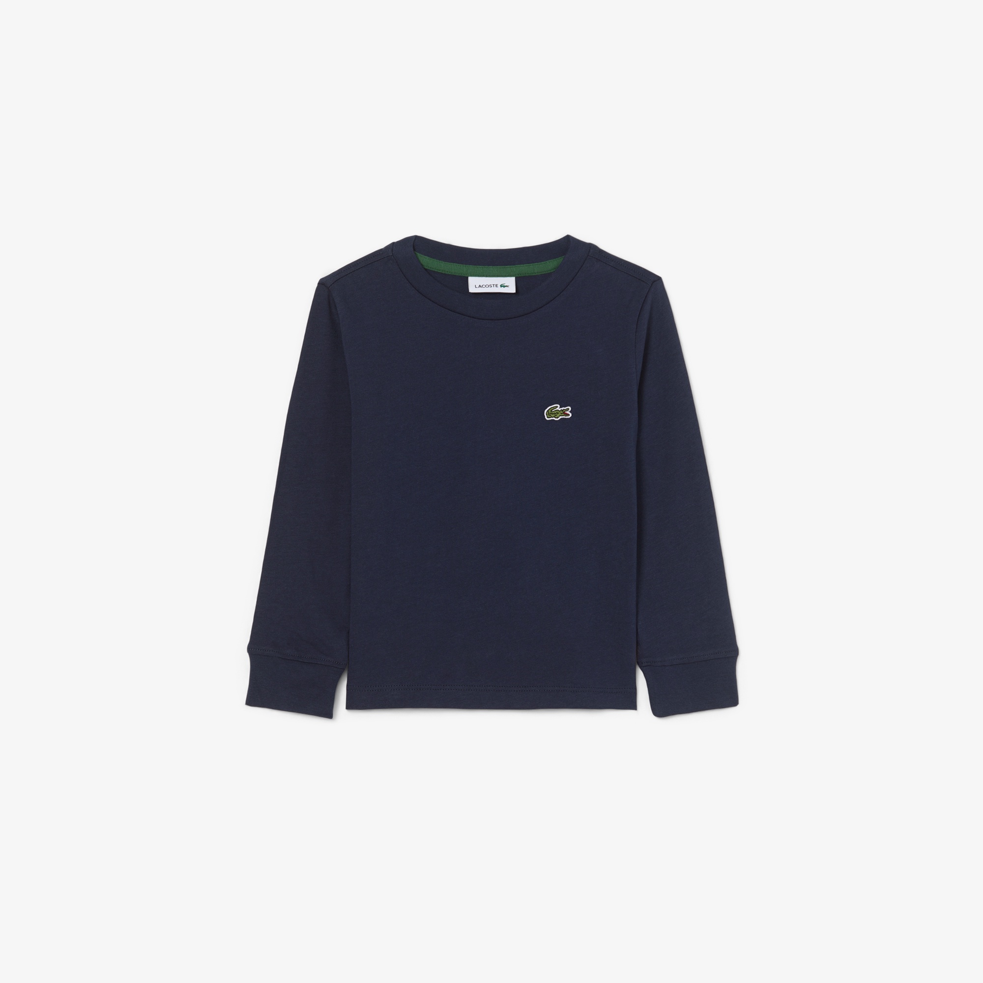 JUNIOR ベーシックワニロゴパッチ長袖Tシャツ