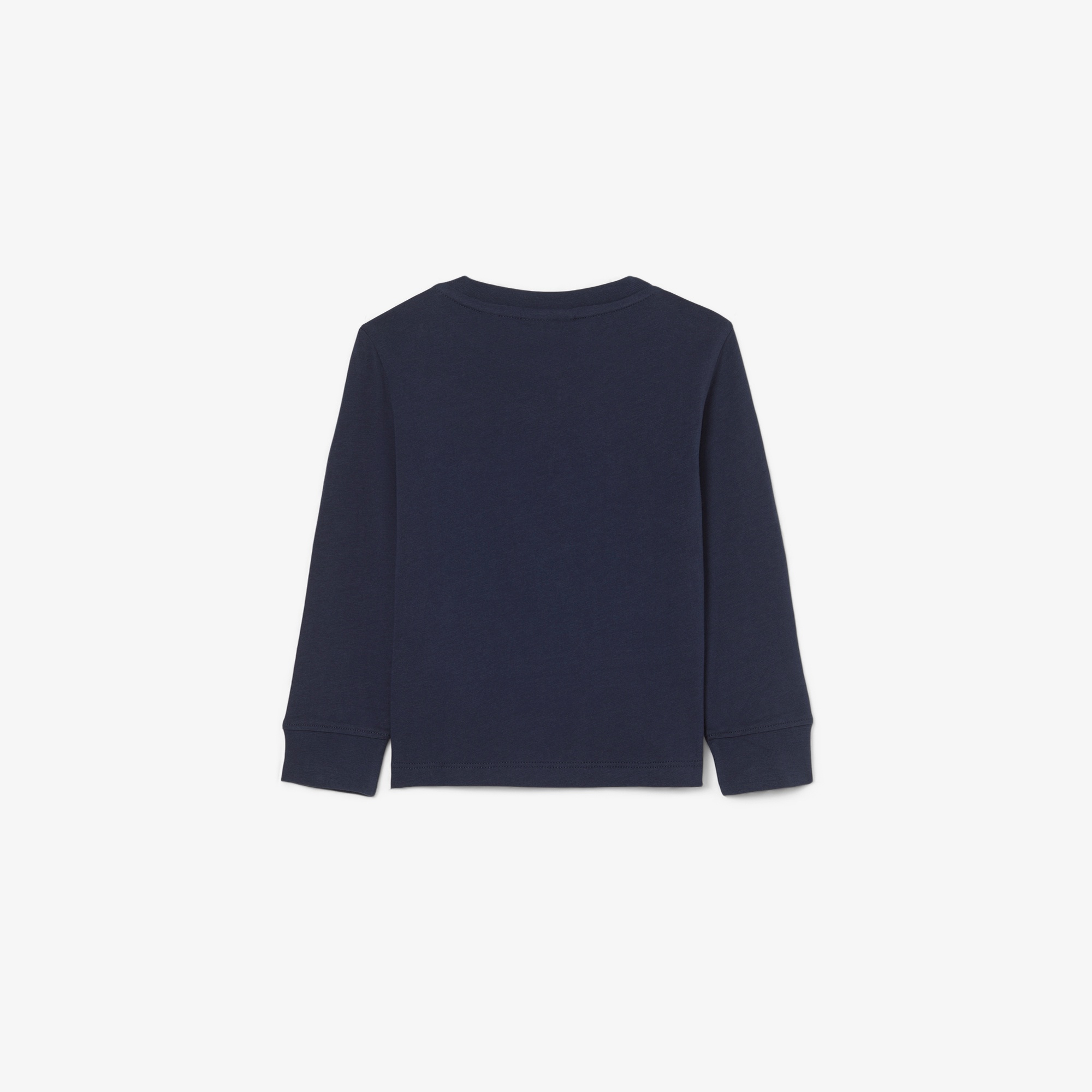 JUNIOR ベーシックワニロゴパッチ長袖Tシャツ