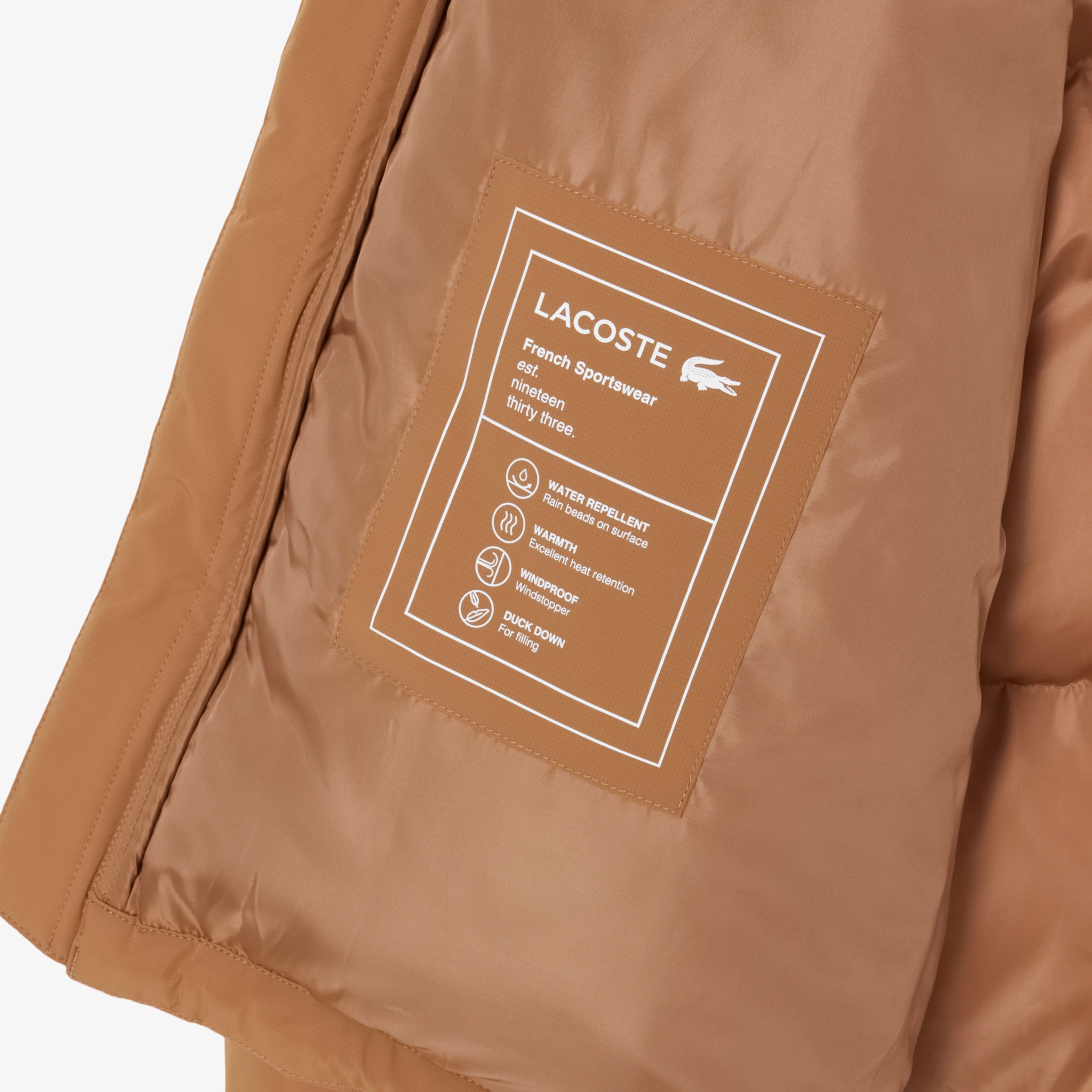 撥水ベーシックダウンジャケット