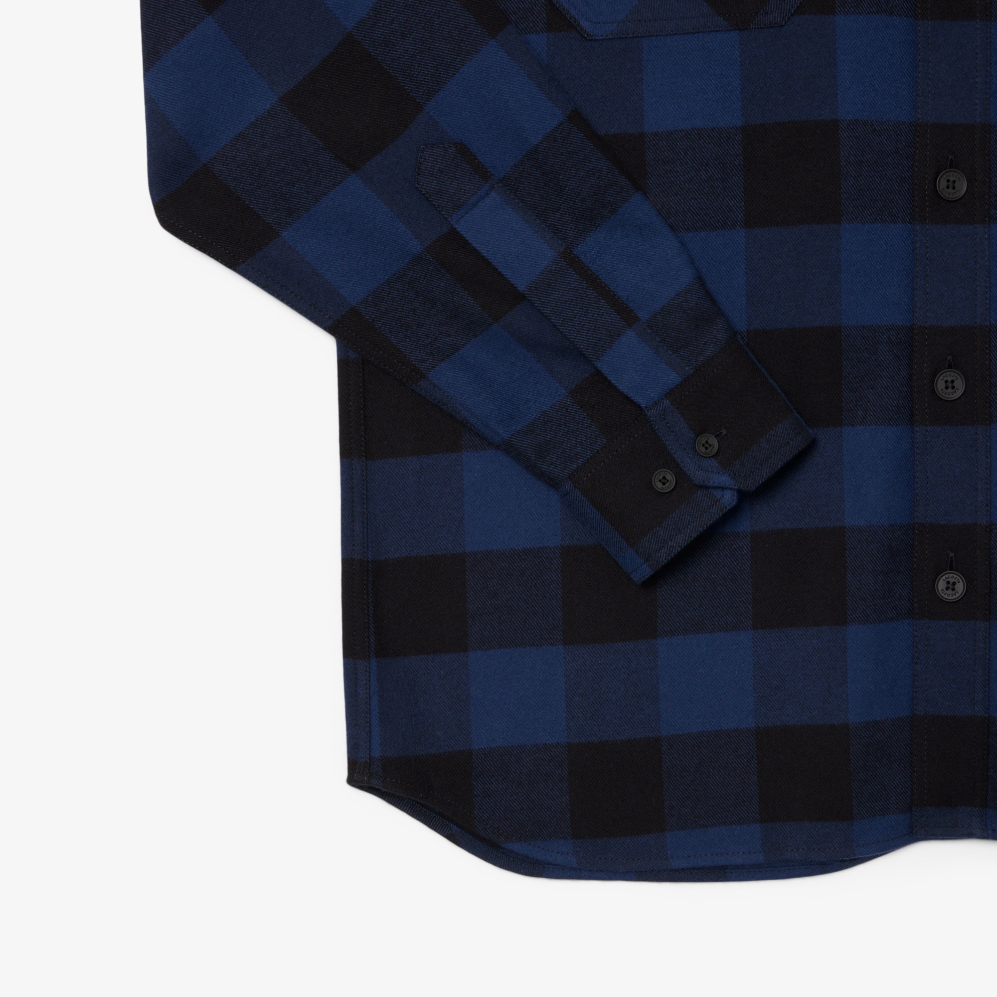 オーバーサイズドコットンプレイドオーバーシャツ