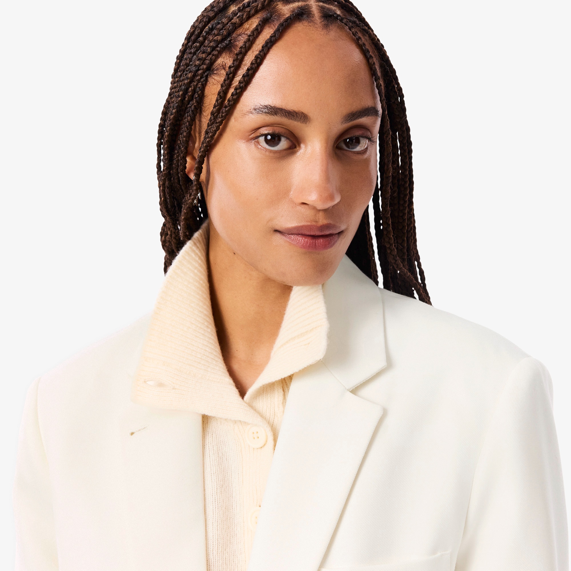 3パッチポケットツイルブレザー