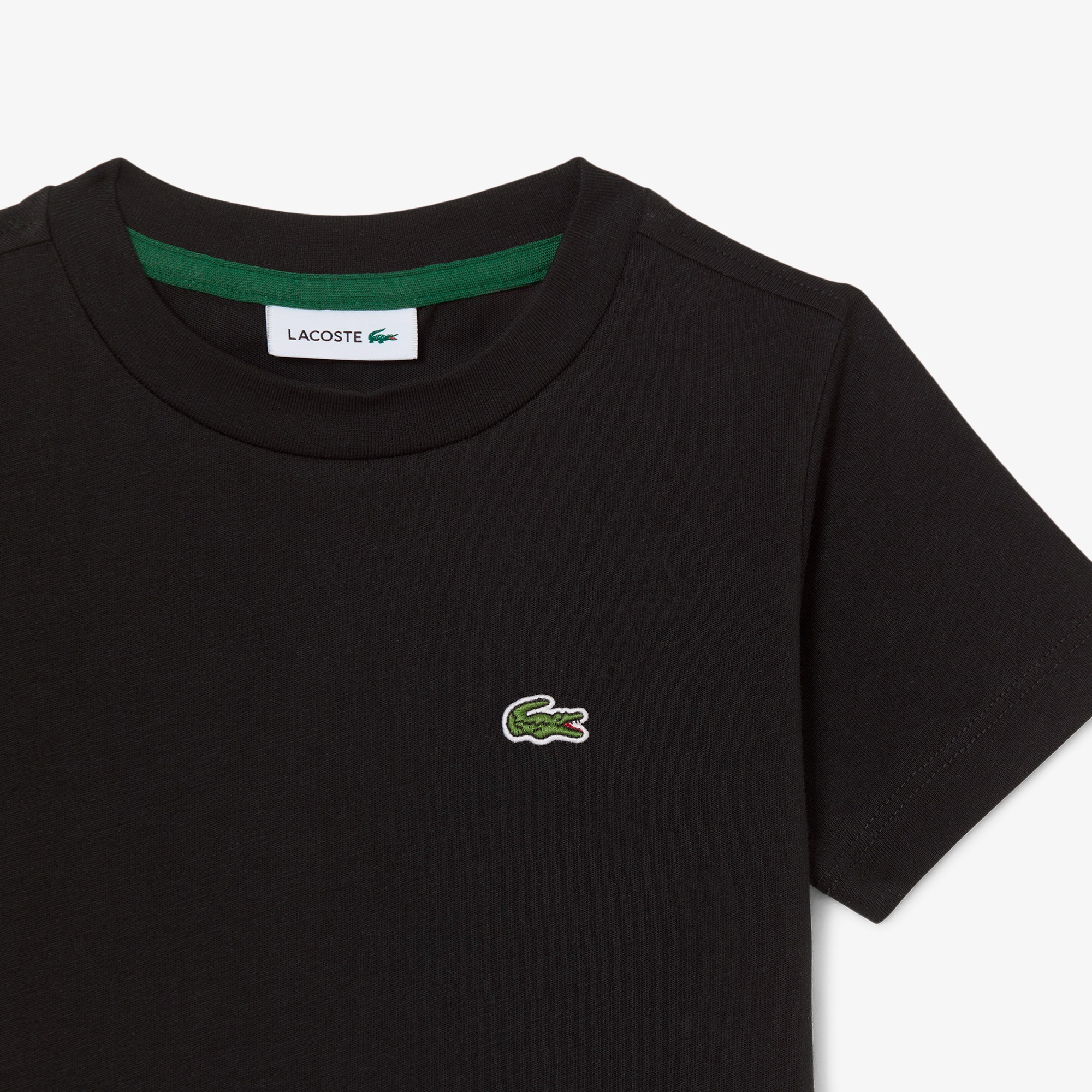 JUNIOR ベーシックワニロゴパッチTシャツ