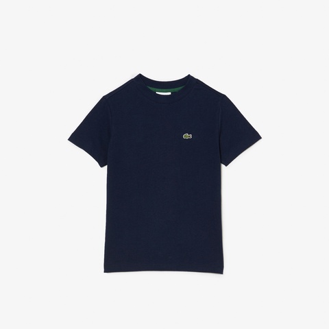 JUNIOR ベーシックワニロゴパッチTシャツ