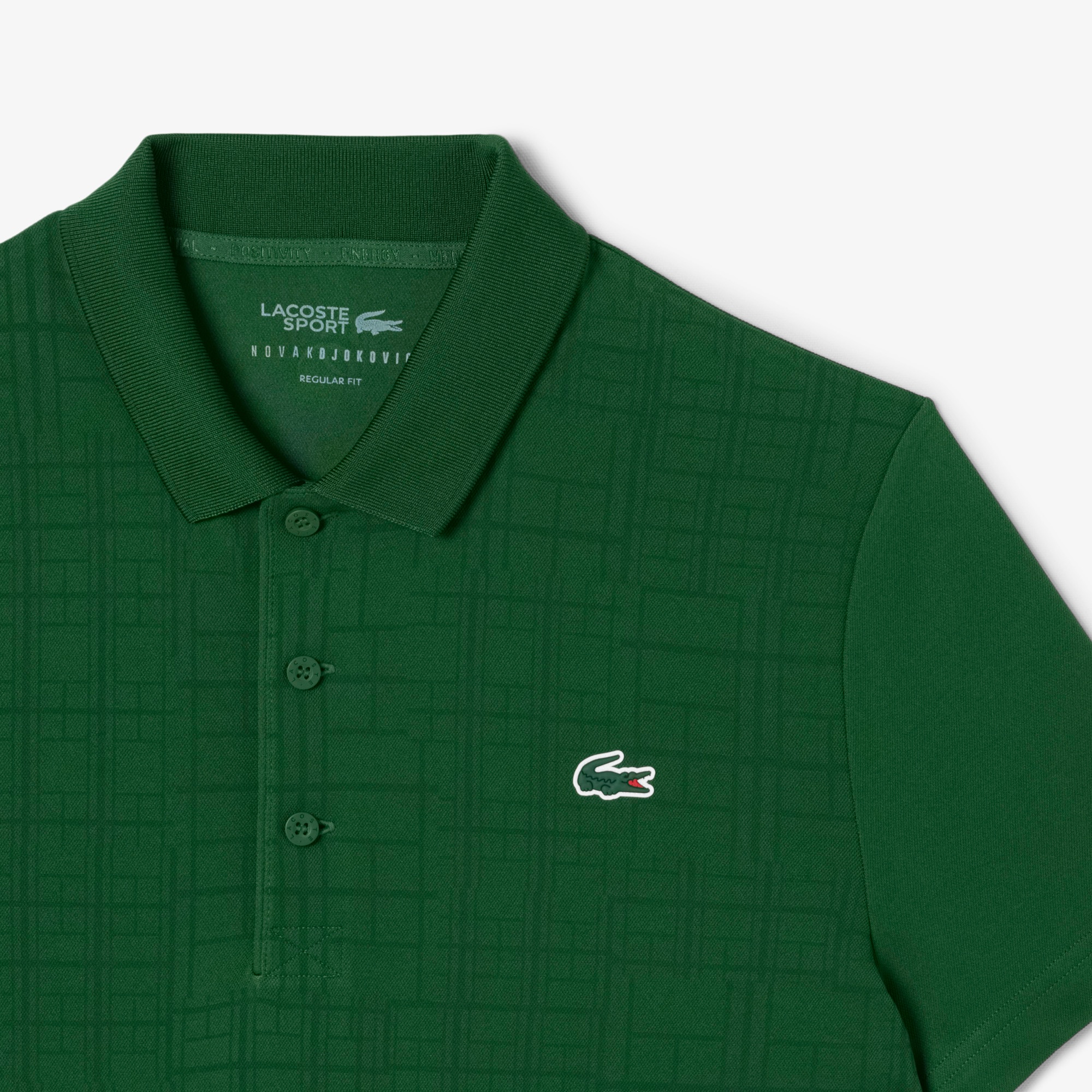 『ノバク・ジョコビッチ』ラケットプリントウルトラドライポロシャツ