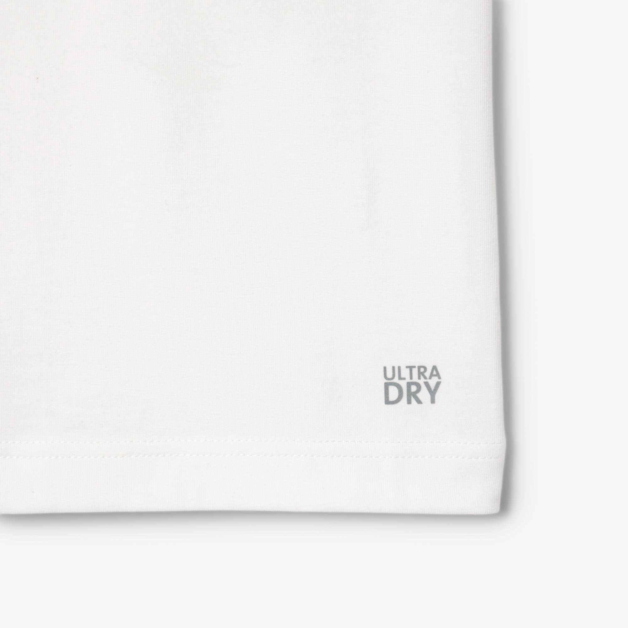 ラコステゴルフウルトラドライバックプリントTシャツ