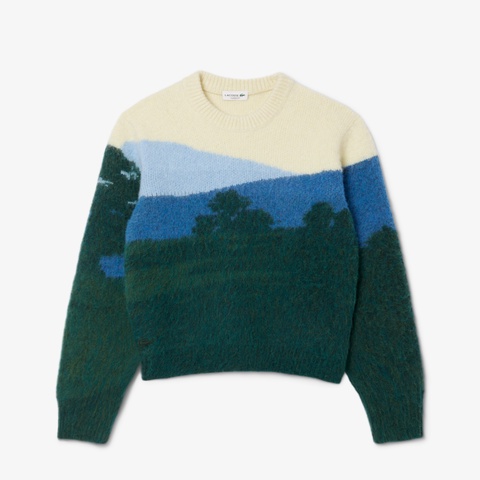 シャンタコランドスケープジャカードセーター