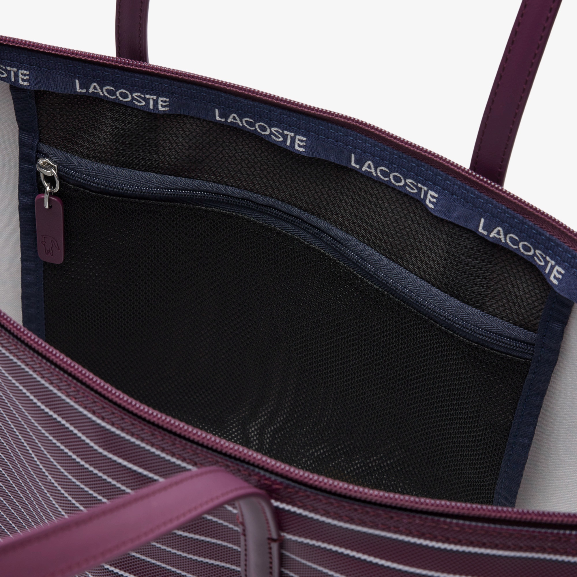 L.12.12コンセプトシーズナル ラージサイズボーダートートバッグ